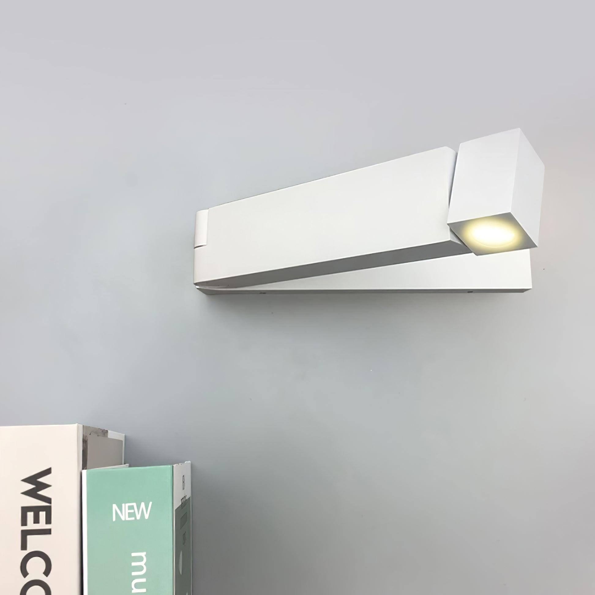 LED Wall Sconce Aluminum Alloy Body Matt Black Nickel Minimalist - Neutralighting