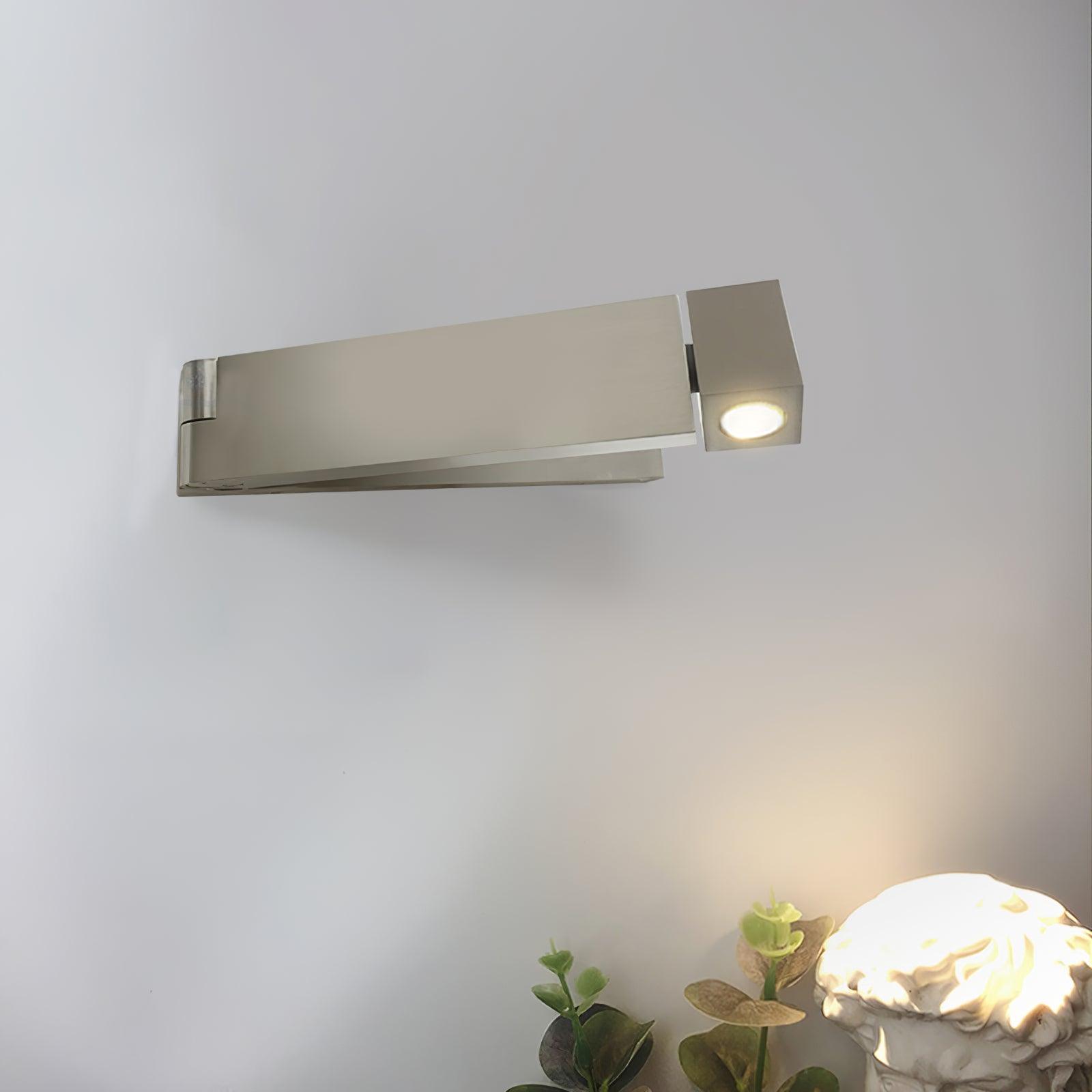 LED Wall Sconce Aluminum Alloy Body Matt Black Nickel Minimalist - Neutralighting