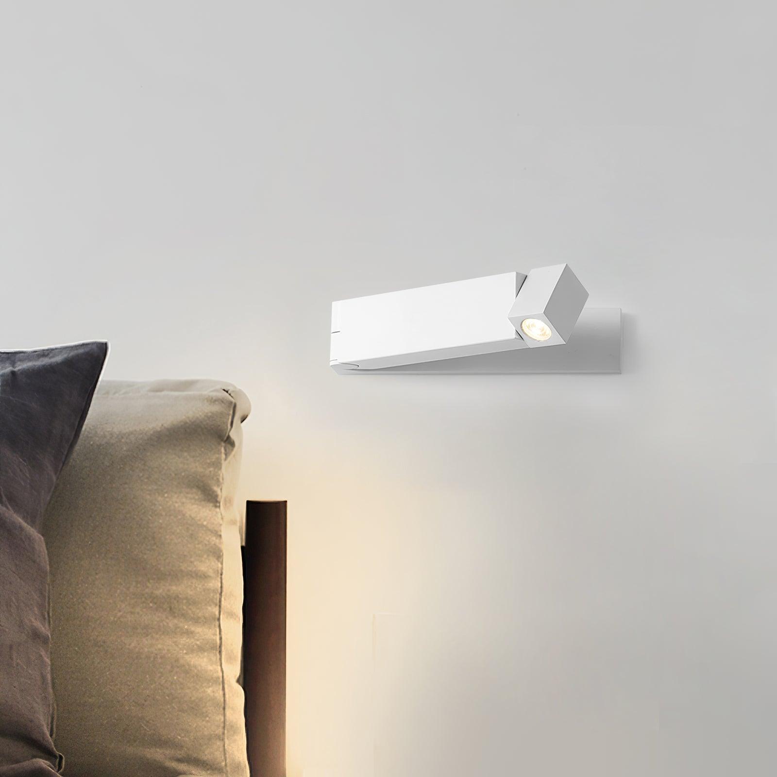 LED Wall Sconce Aluminum Alloy Body Matt Black Nickel Minimalist - Neutralighting