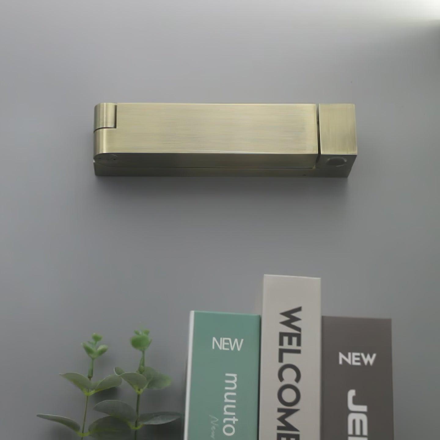 LED Wall Sconce Aluminum Alloy Body Matt Black Nickel Minimalist - Neutralighting