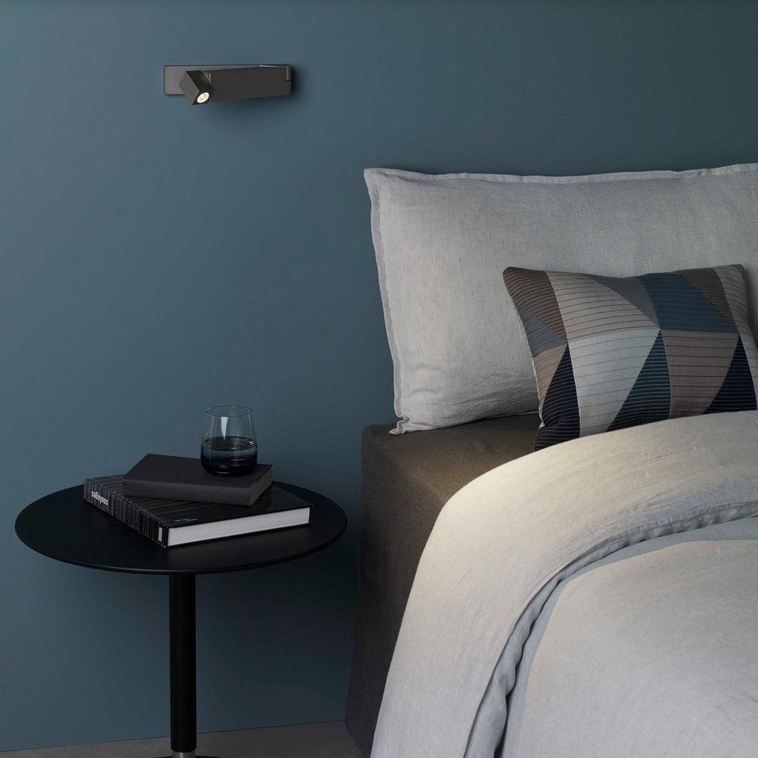 LED Wall Sconce Aluminum Alloy Body Matt Black Nickel Minimalist - Neutralighting