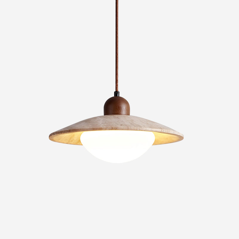 Ritta Pendant Lamp Travertine Minimalist - Neutralighting
