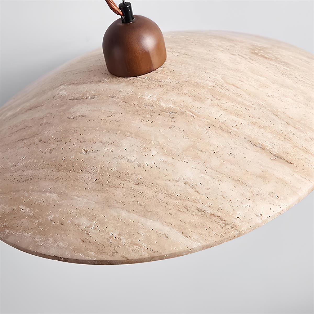 Ritta Pendant Lamp Travertine Minimalist - Neutralighting