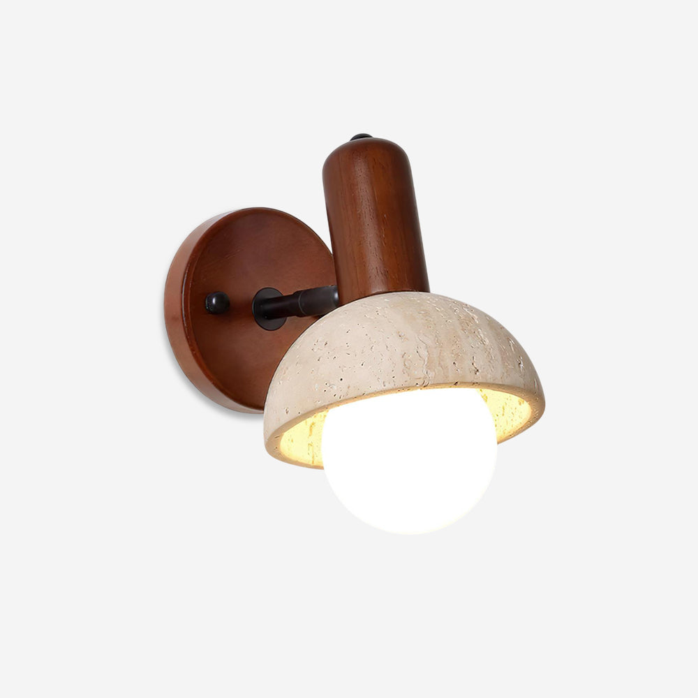 Oswin Travertine Wall Lamp - Neutralighting