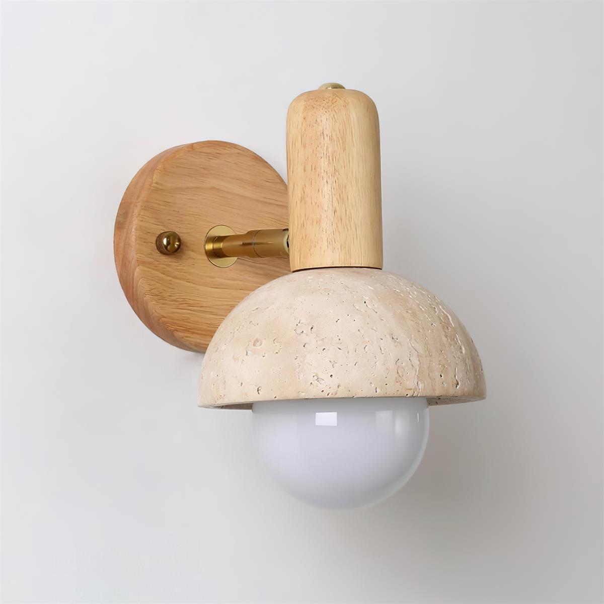 Oswin Travertine Wall Lamp - Neutralighting