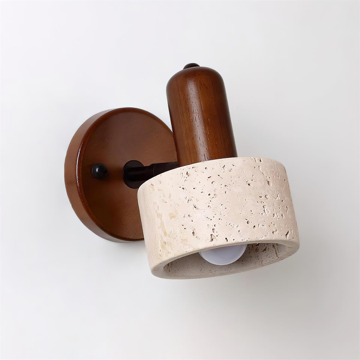 Oswin Travertine Wall Lamp - Neutralighting