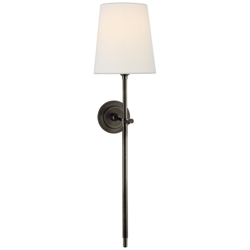 Theodore Wall Lamp Brass Fabric - Neutralighting