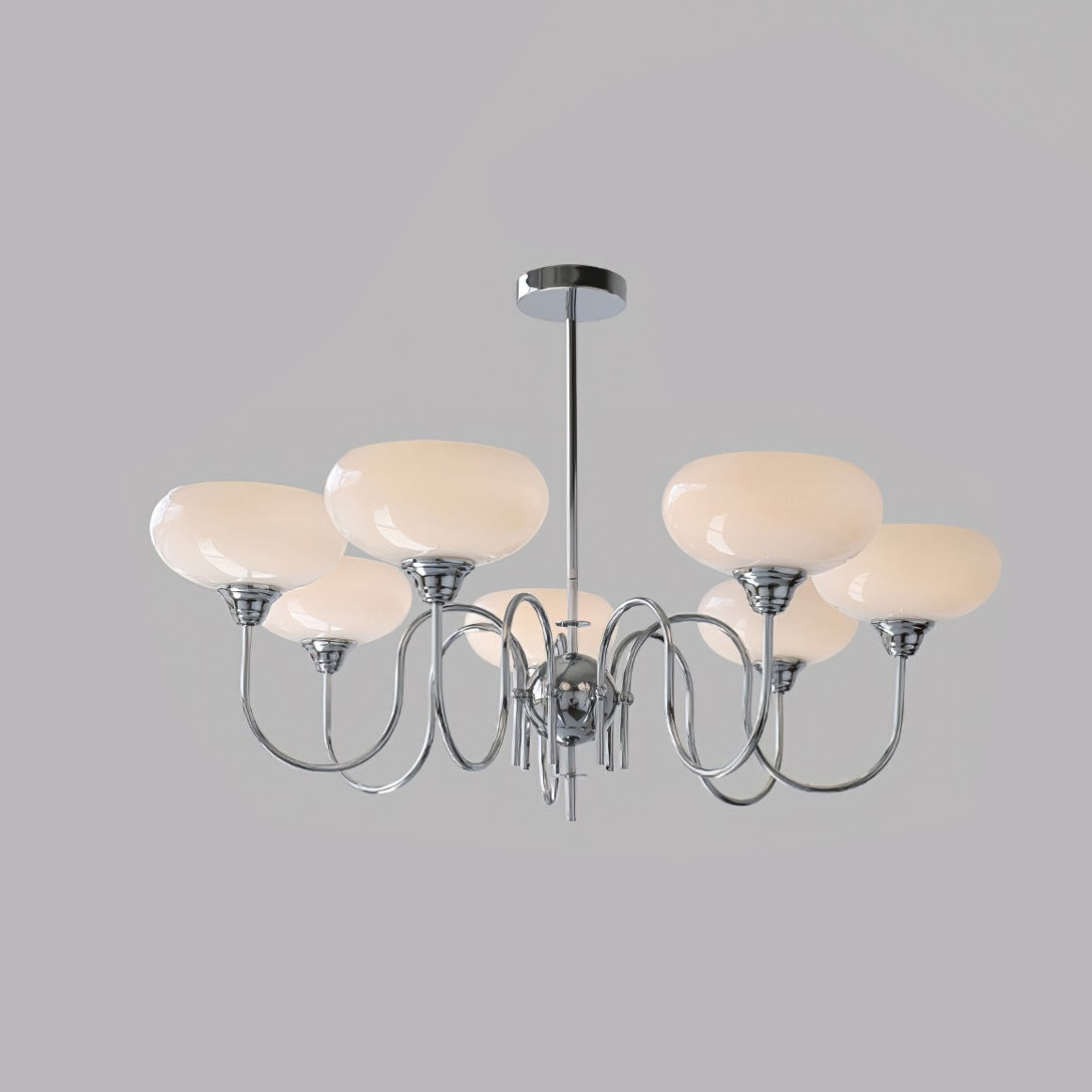 Arisha Vintage LED Metal Glass Chandelier Living Room - Neutralighting
