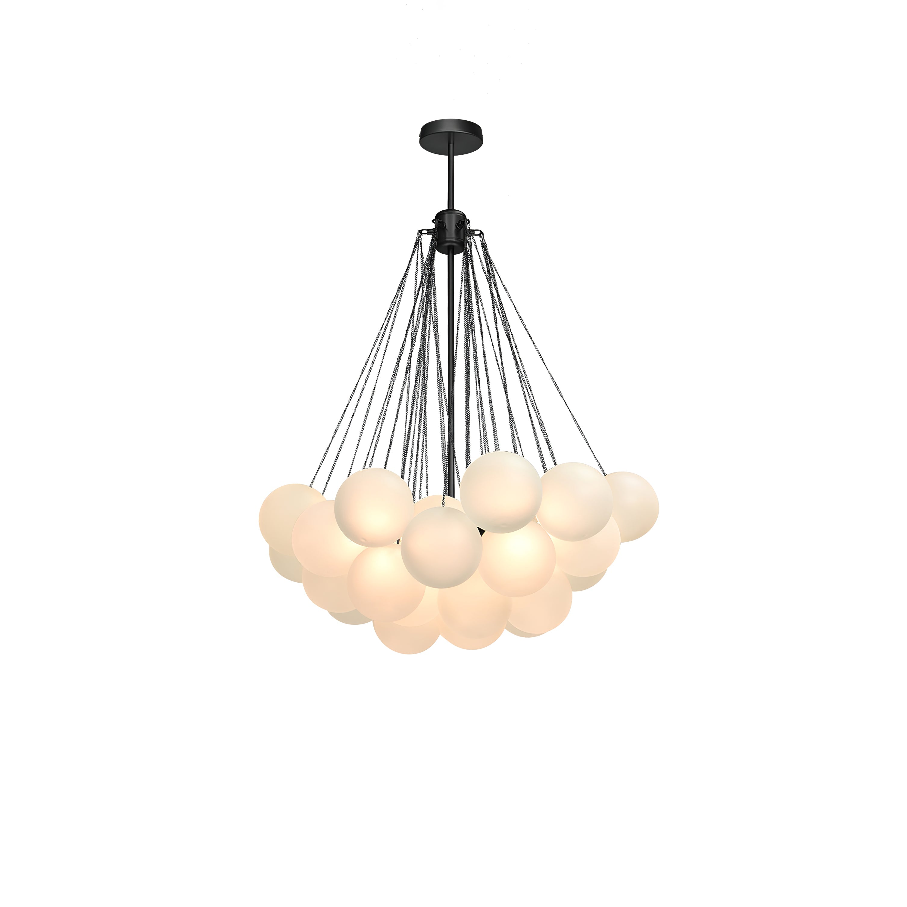 Fayne Glass Globe Pendant Light Bubble - Neutralighting