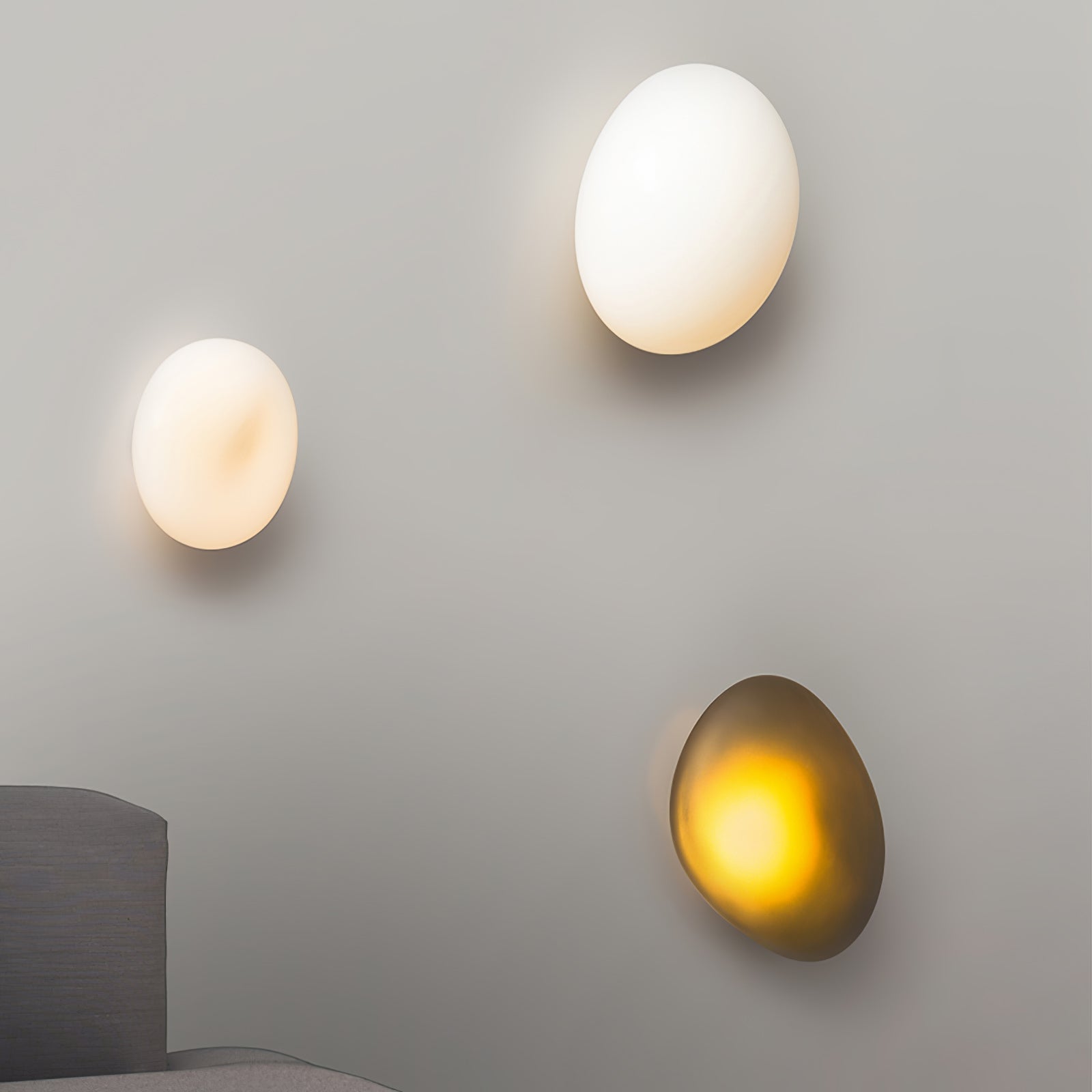 Ruvin Bubble Glass Wall Lamp - Neutralighting