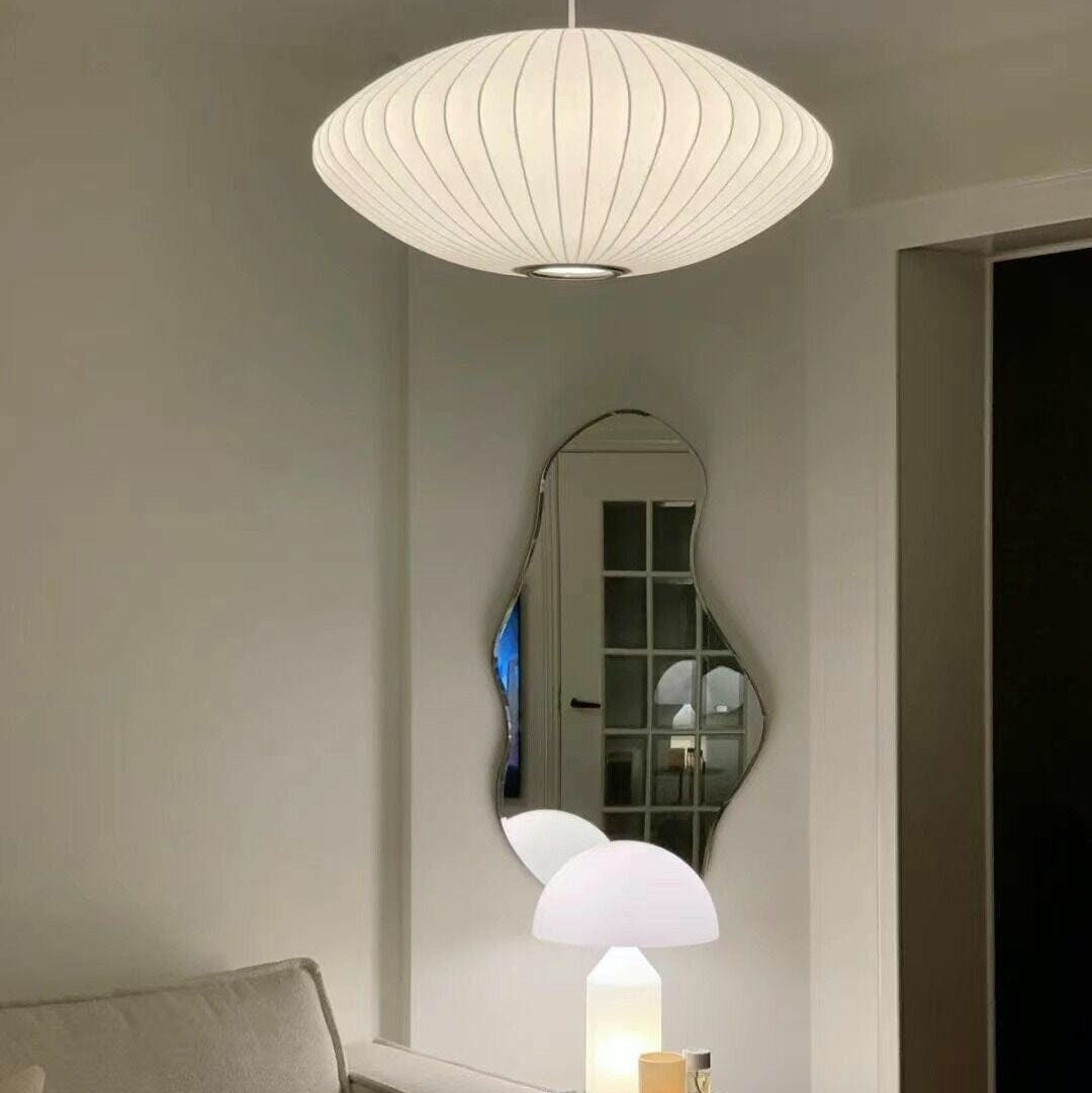 Etrio Pendant Light Bubble Mulberry Silk - Neutralighting