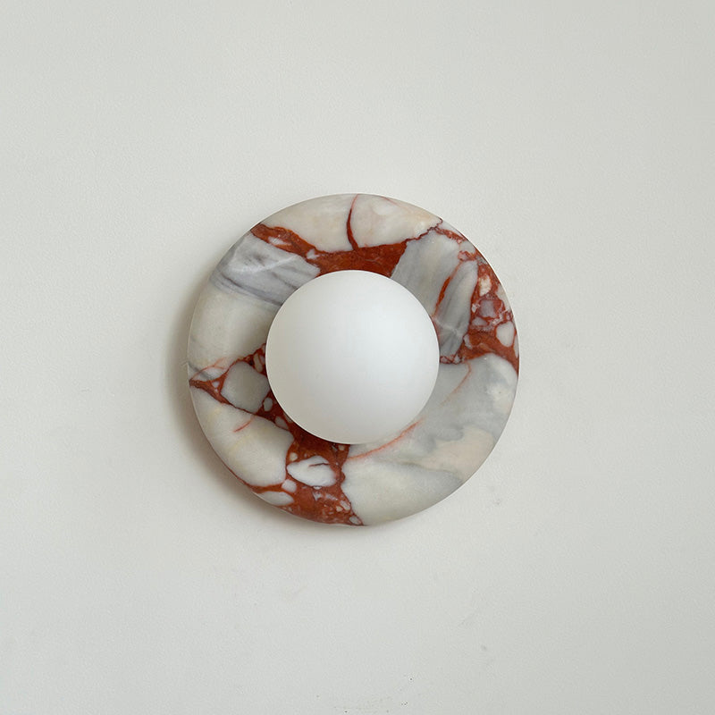 Avi Marble Indoor Wall Sconce - Neutralighting