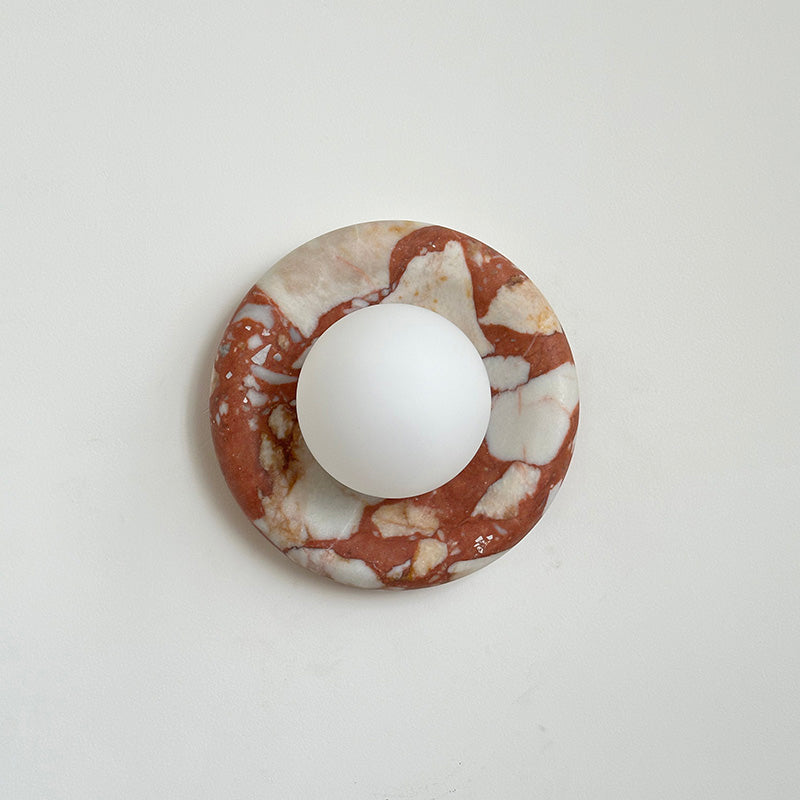 Hako Marble Indoor Wall Sconce - Neutralighting