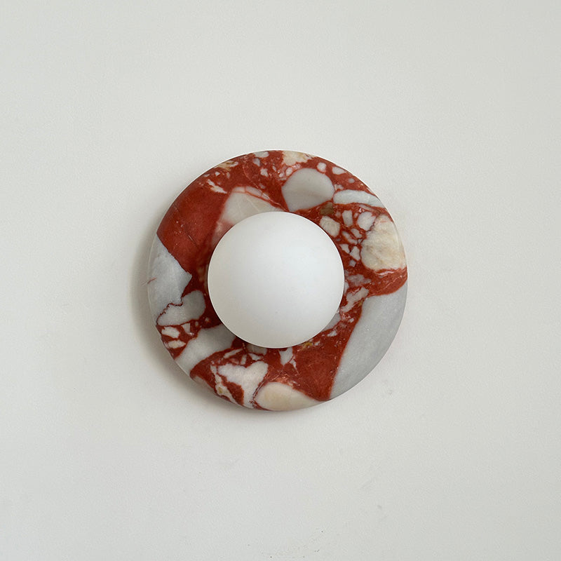 Hako Marble Indoor Wall Sconce - Neutralighting