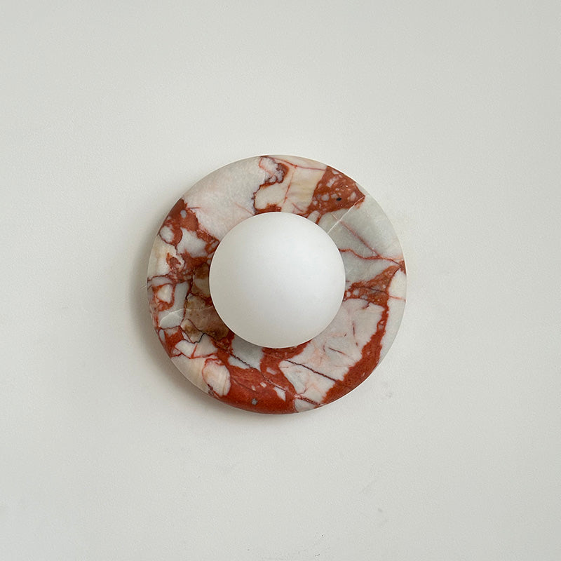Hako Marble Indoor Wall Sconce