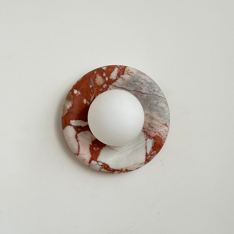 Hako Marble Indoor Wall Sconce