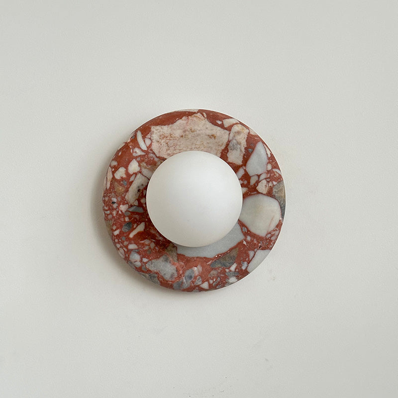 Hako Marble Indoor Wall Sconce