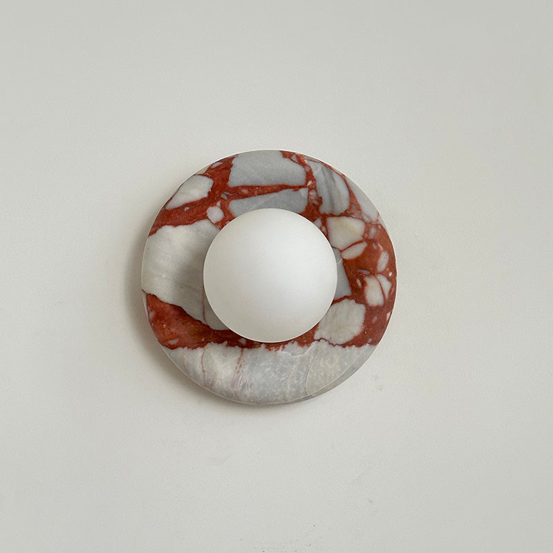 Avi Marble Indoor Wall Sconce - Neutralighting