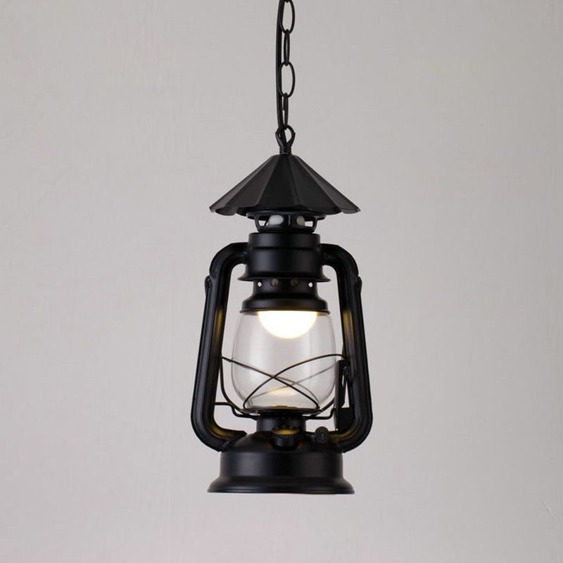Silva Vintage Rustic Kerosene Pendant Light, 3 Color, 4 Style - Neutralighting