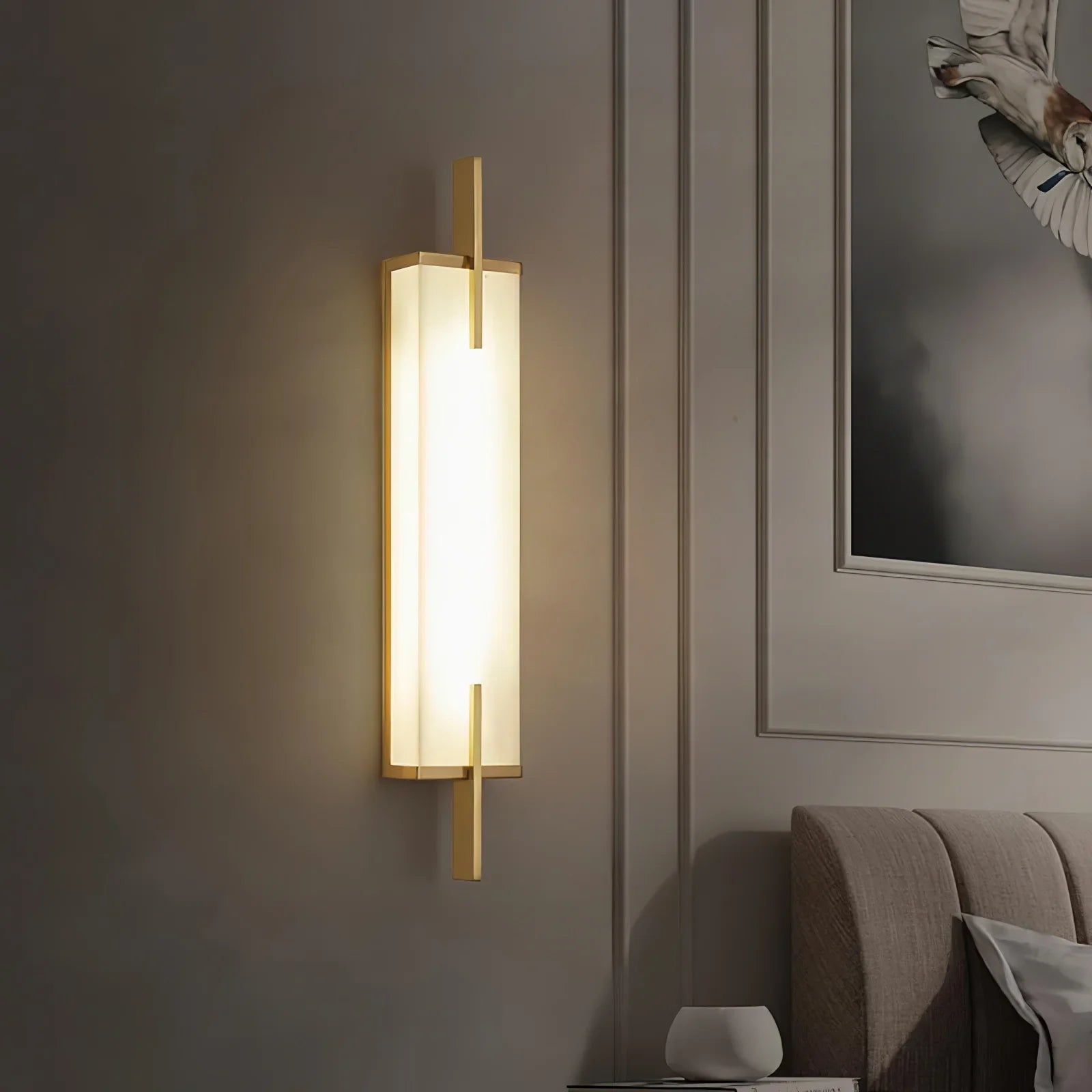 Zenith Alabaster Wall Light - Neutralighting