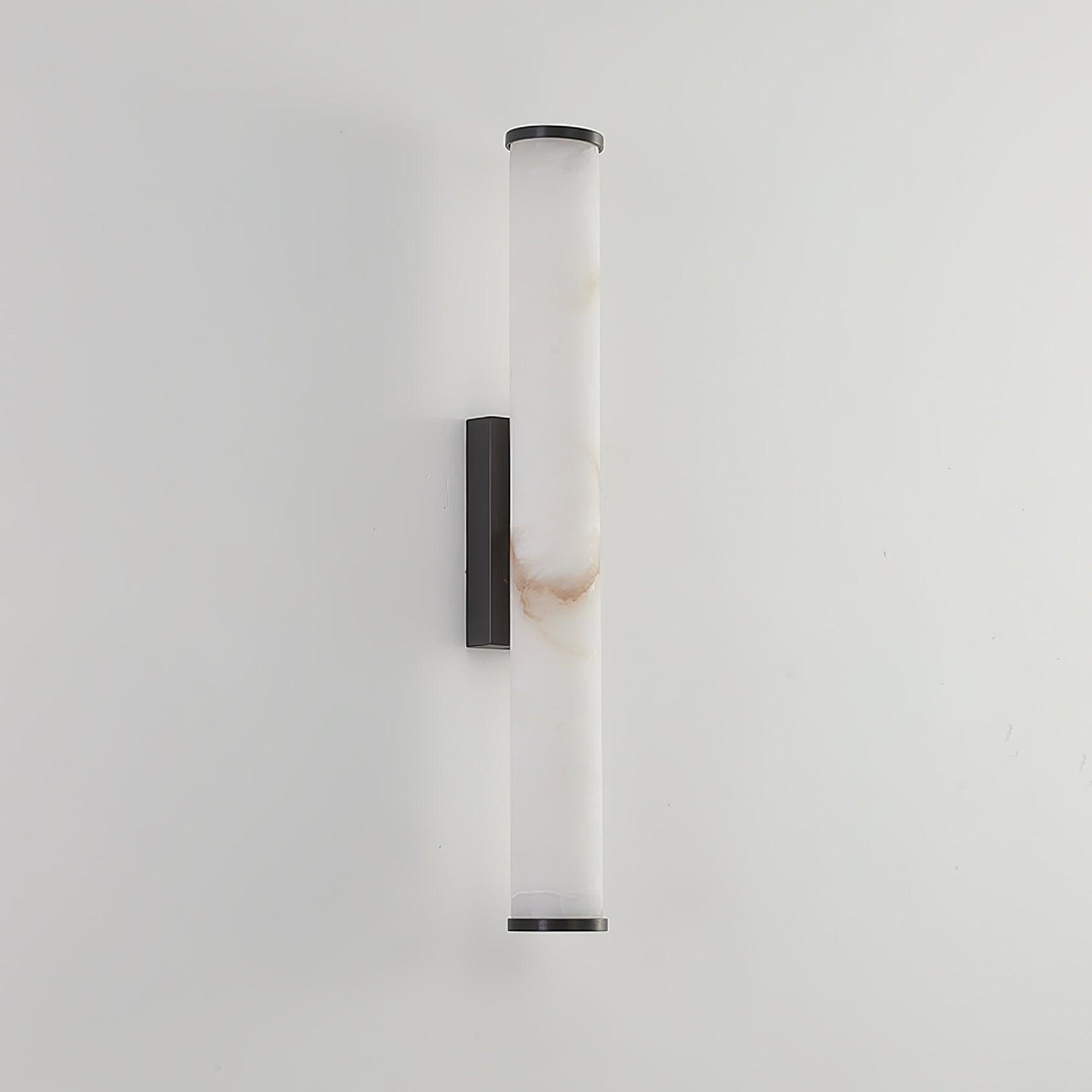 Klyr Alabaster Vertical Cylindrical Wall Lamp - Neutralighting