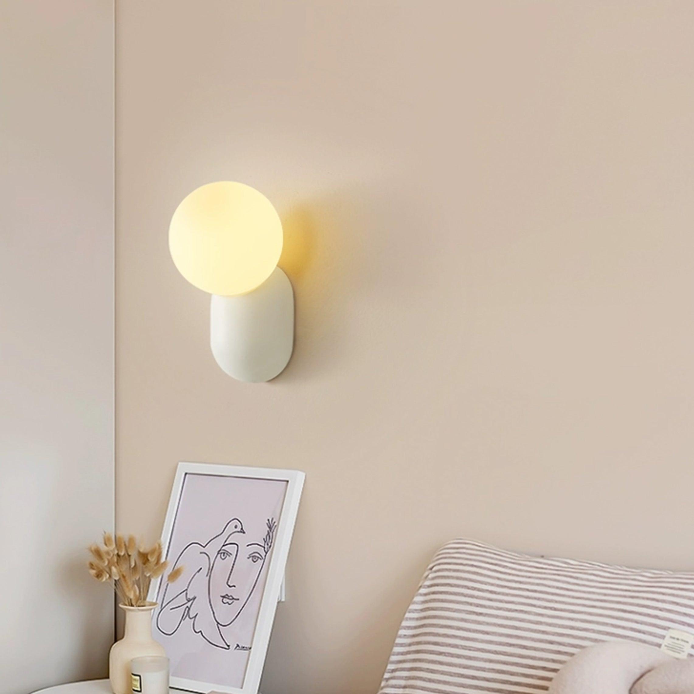 Lunara Minimalist Globe Wall Sconce - Neutralighting
