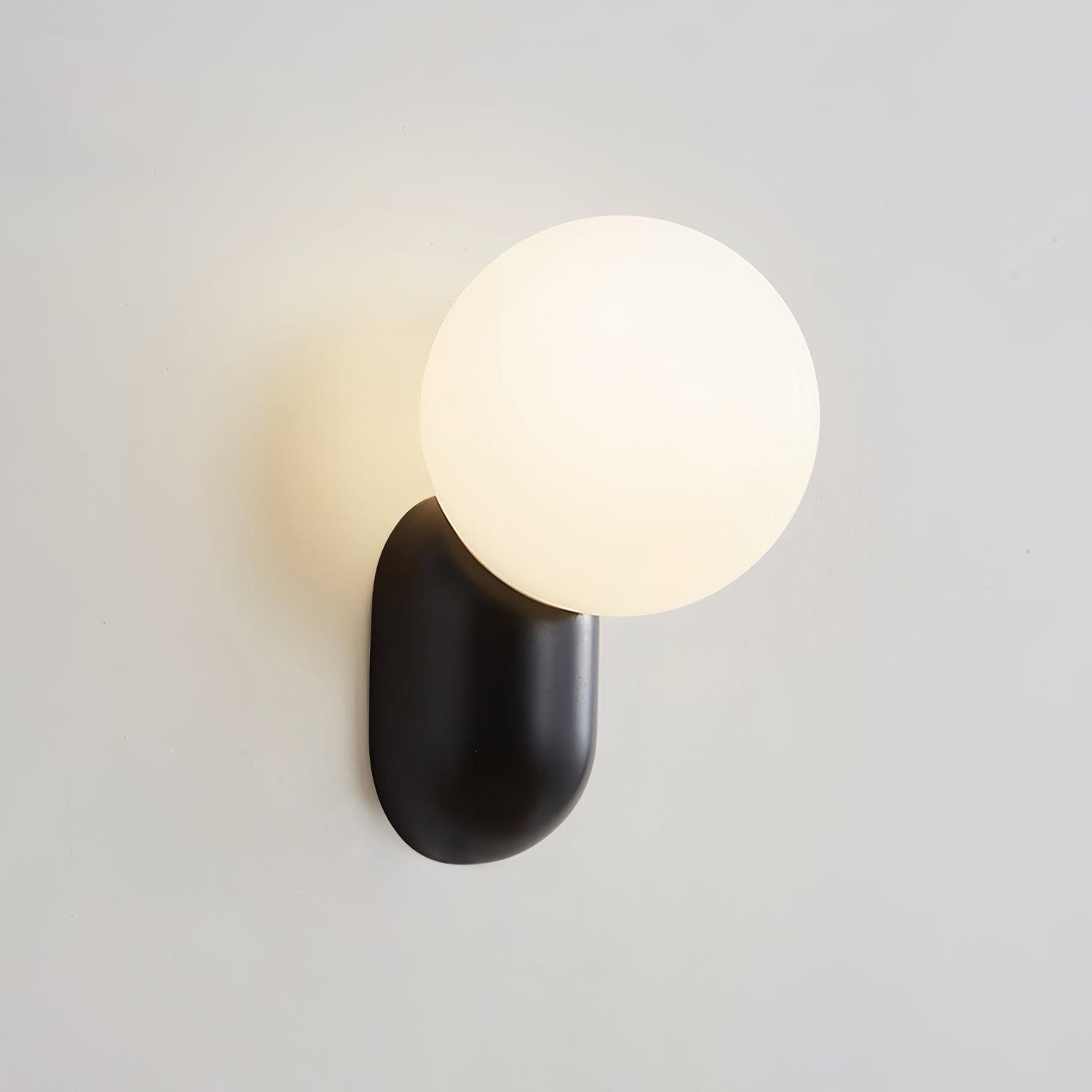 Lunara Minimalist Globe Wall Sconce - Neutralighting