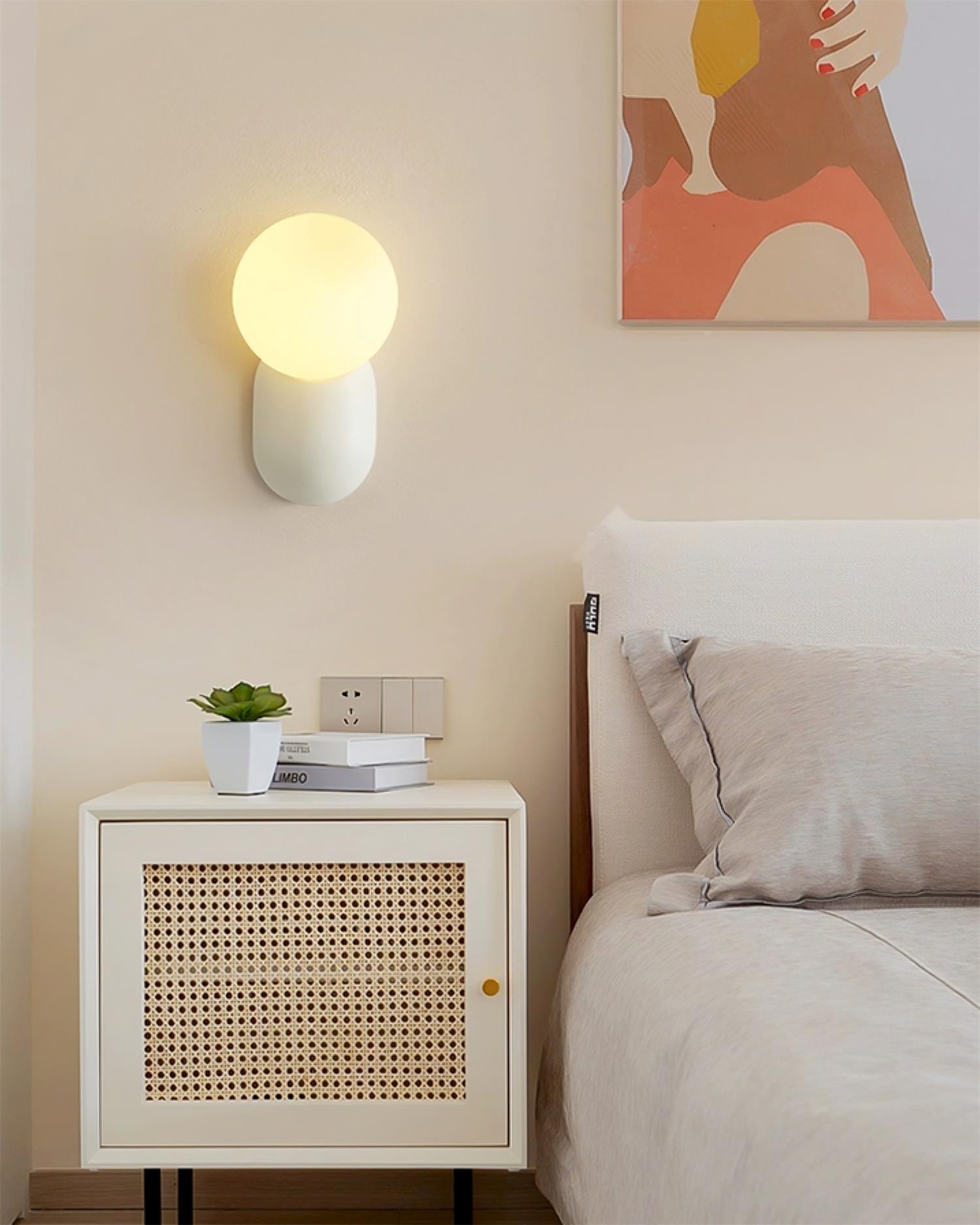 Lunara Minimalist Globe Wall Sconce - Neutralighting