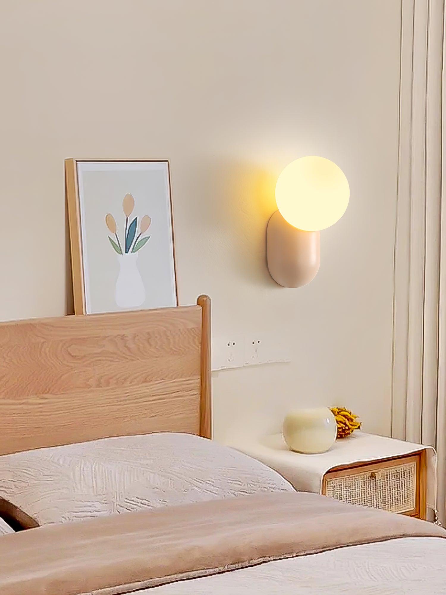 Lunara Minimalist Globe Wall Sconce - Neutralighting