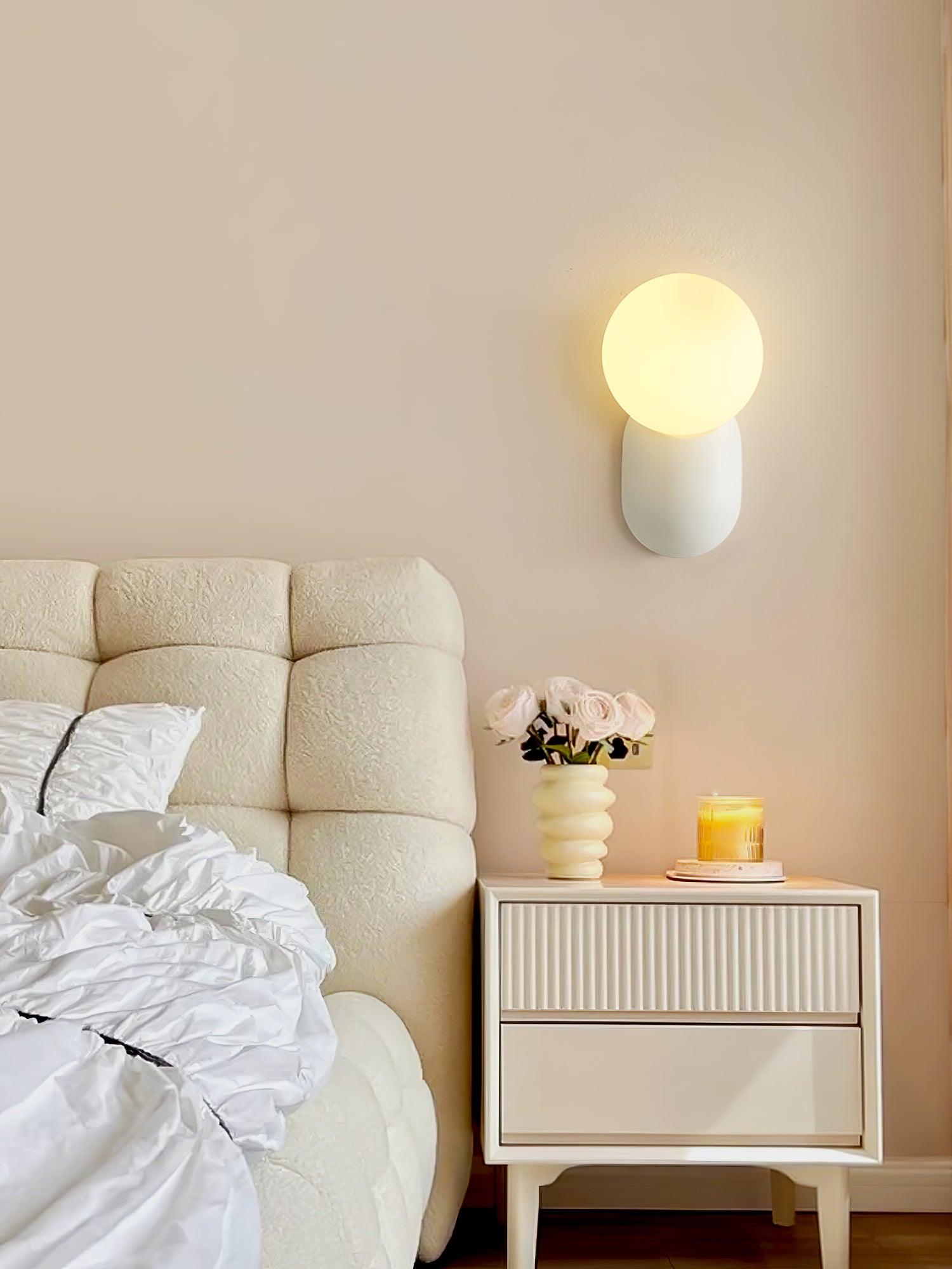 Lunara Minimalist Globe Wall Sconce - Neutralighting