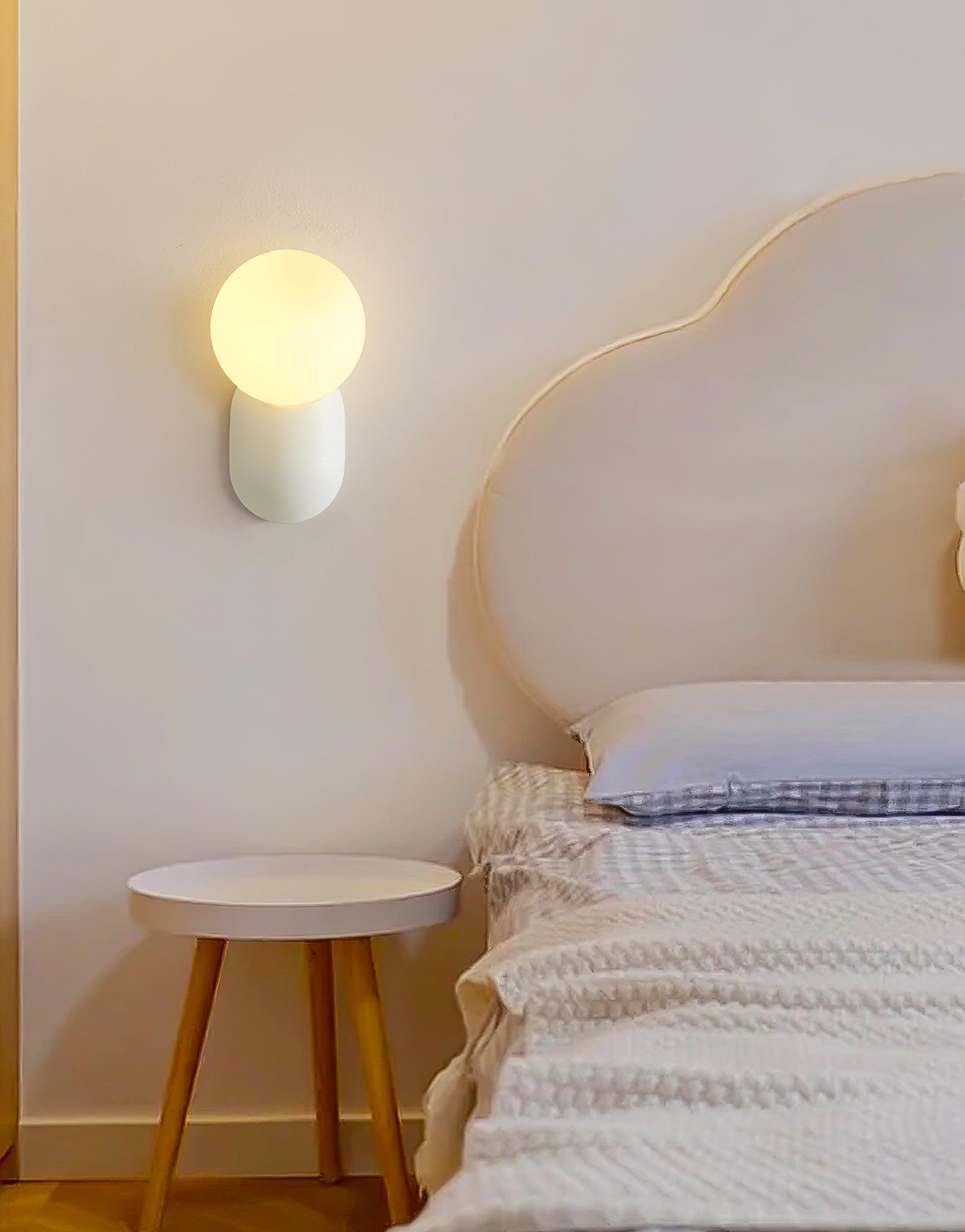 Lunara Minimalist Globe Wall Sconce - Neutralighting