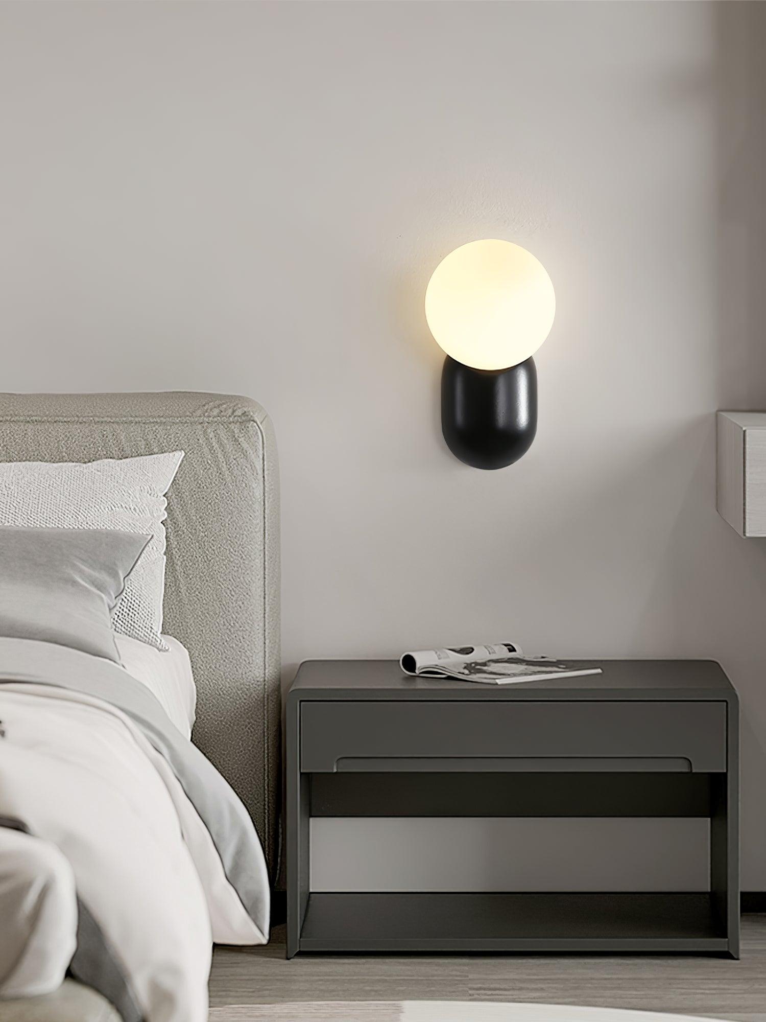 Lunara Minimalist Globe Wall Sconce - Neutralighting
