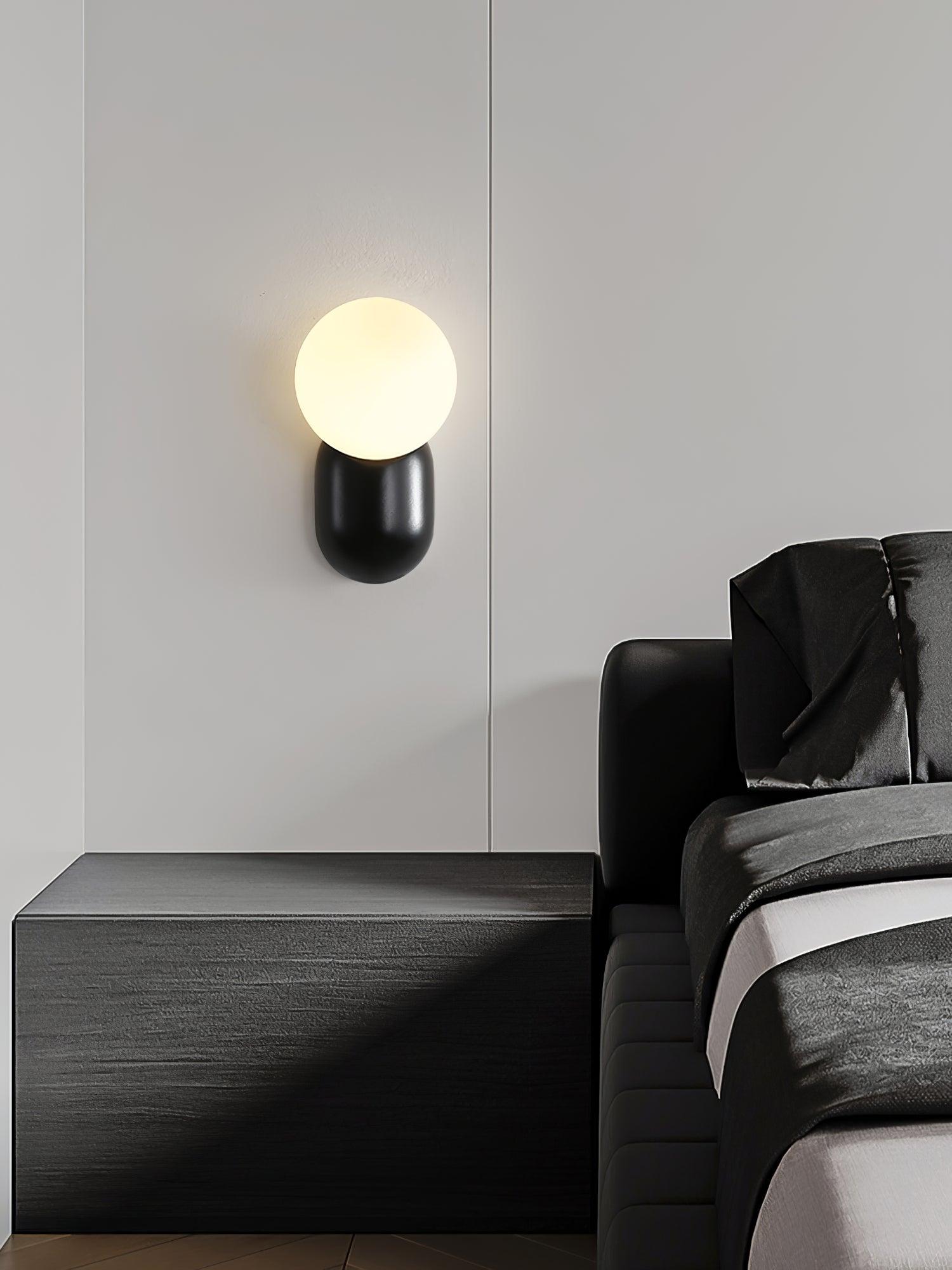 Lunara Minimalist Globe Wall Sconce - Neutralighting