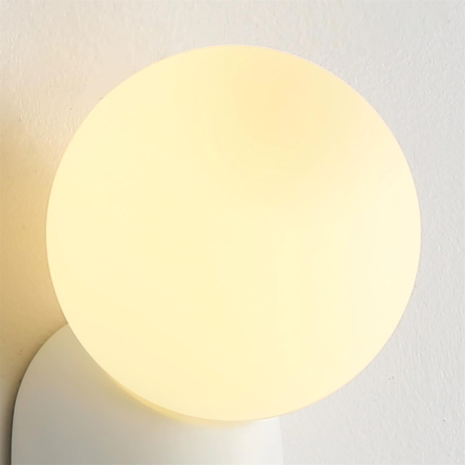 Lunara Minimalist Globe Wall Sconce - Neutralighting