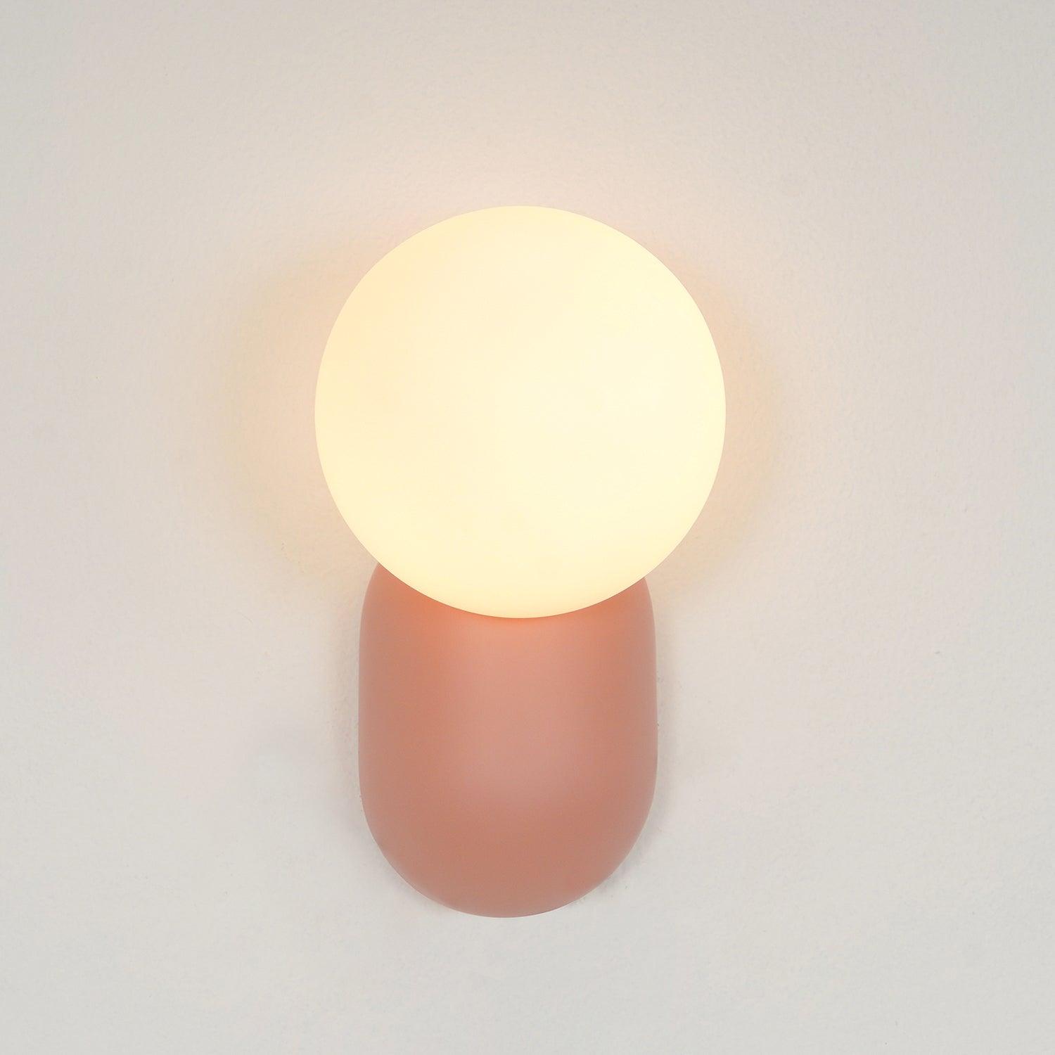 Lunara Minimalist Globe Wall Sconce - Neutralighting