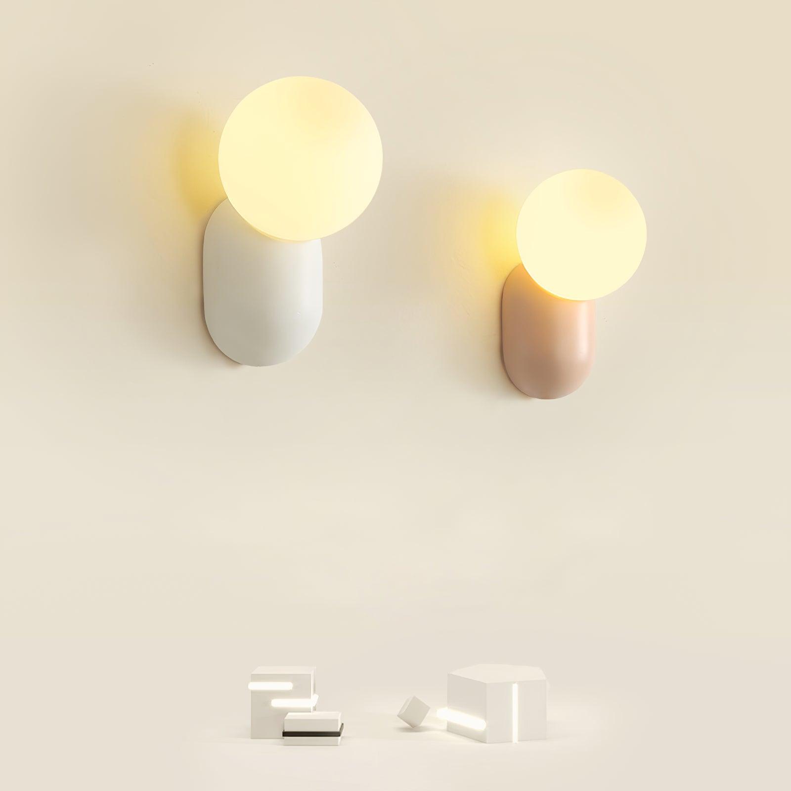Lunara Minimalist Globe Wall Sconce - Neutralighting
