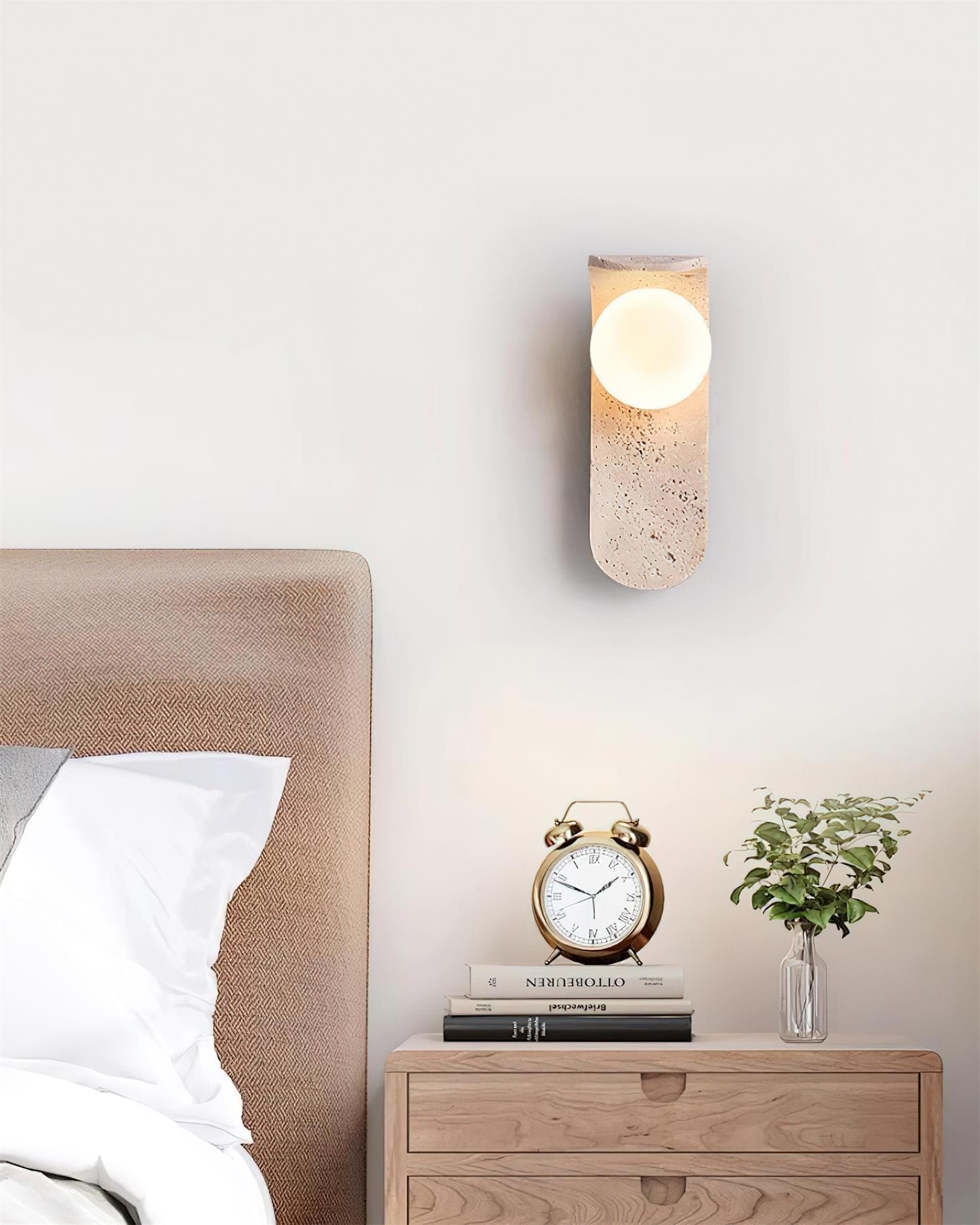 Terra Travertine Wall Lamp - Neutralighting