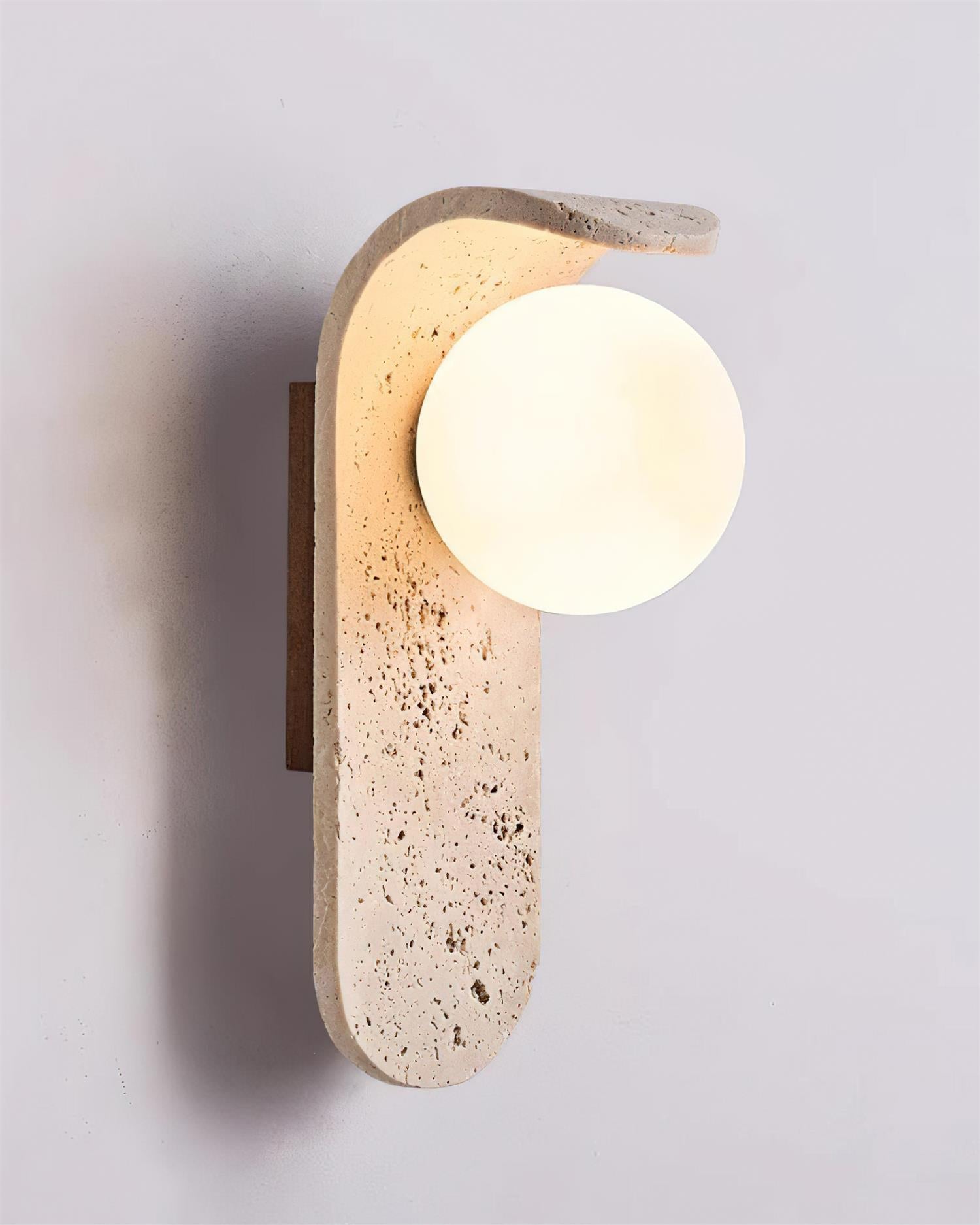 Terra Travertine Wall Lamp - Neutralighting