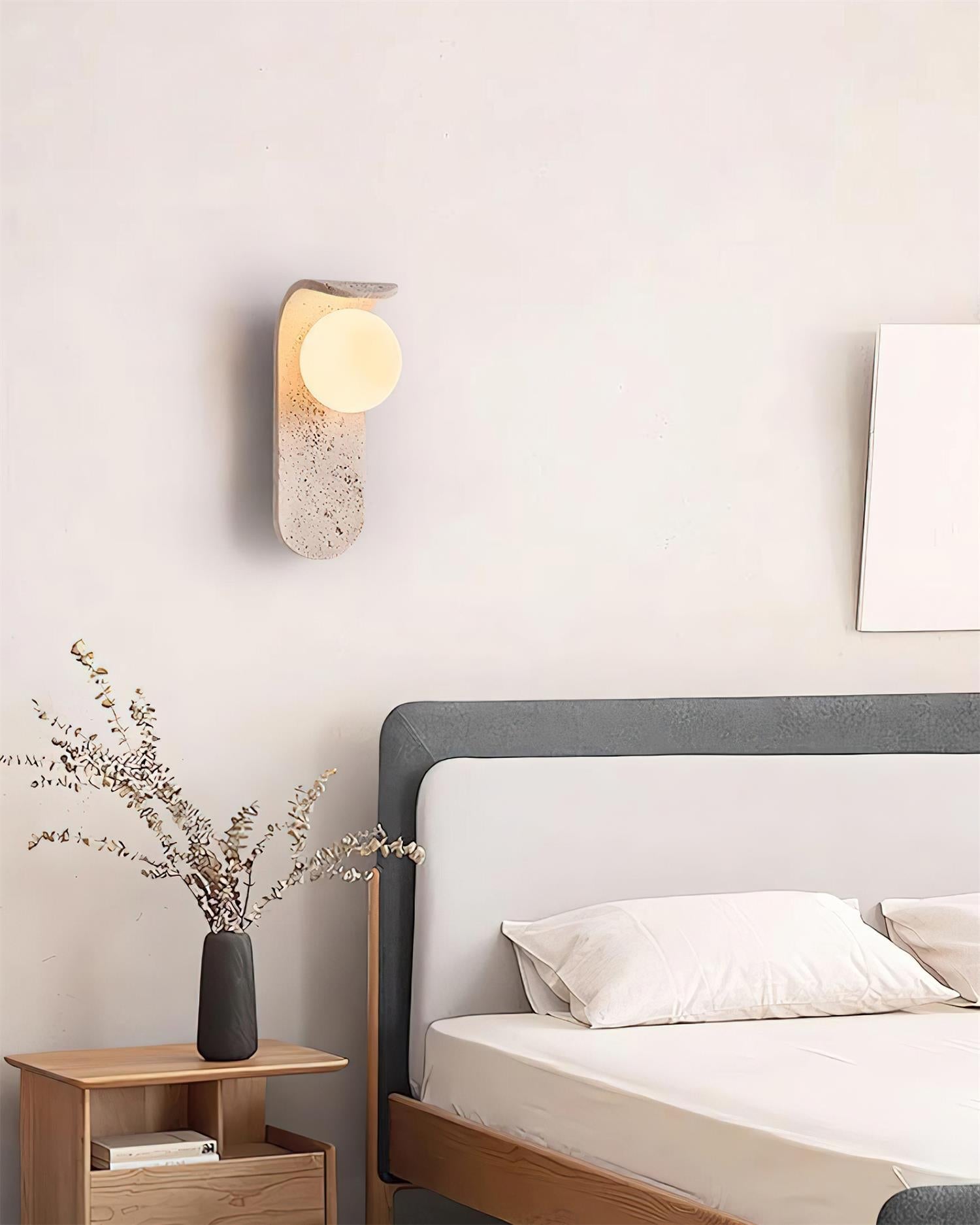 Terra Travertine Wall Lamp - Neutralighting