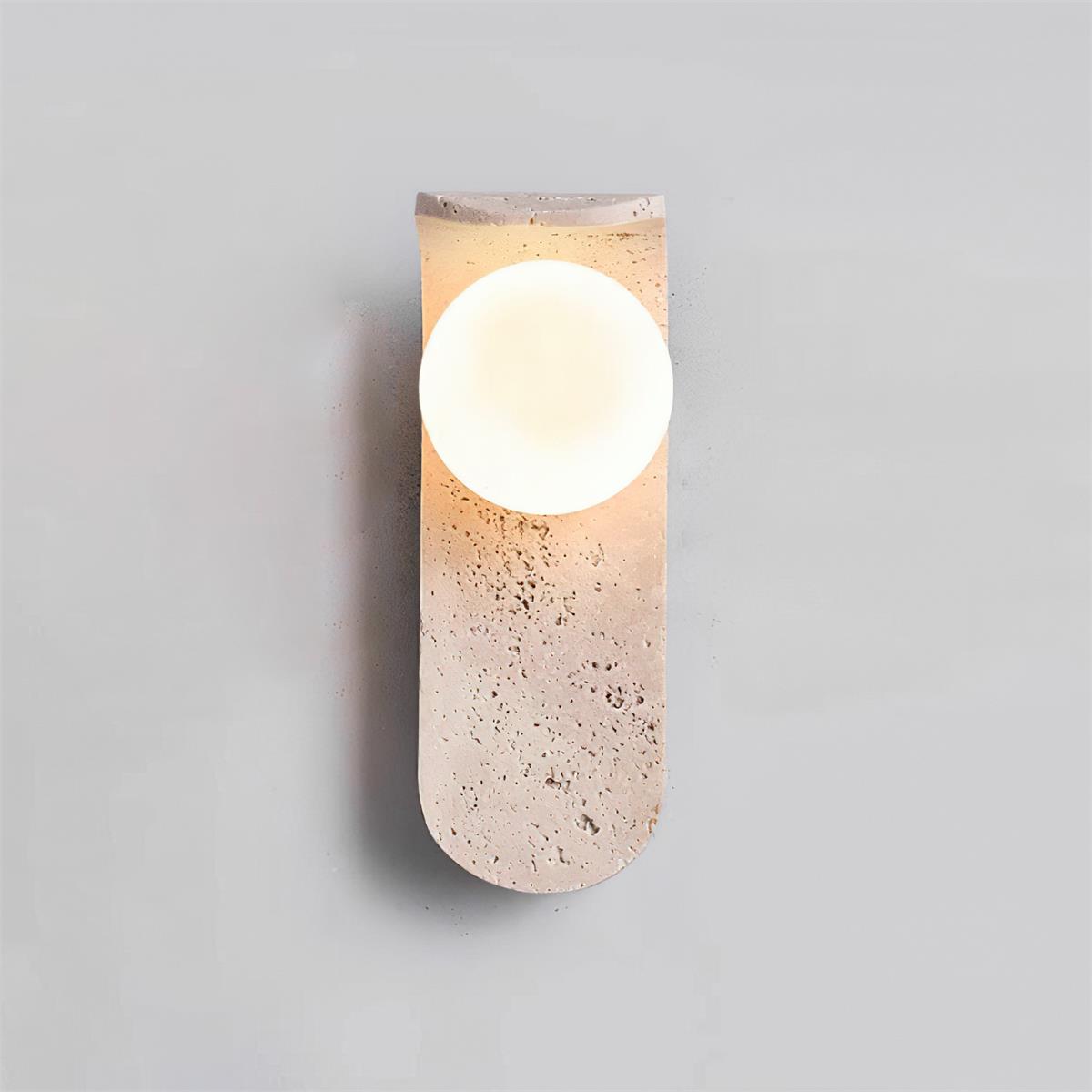 Terra Travertine Wall Lamp - Neutralighting