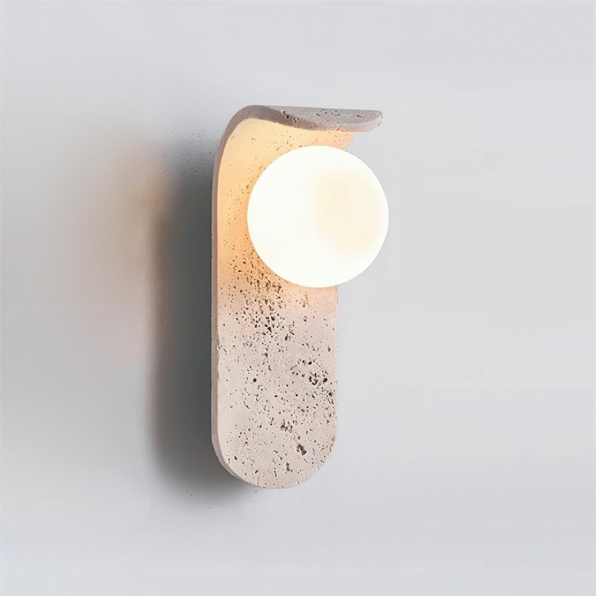 Terra Travertine Wall Lamp - Neutralighting