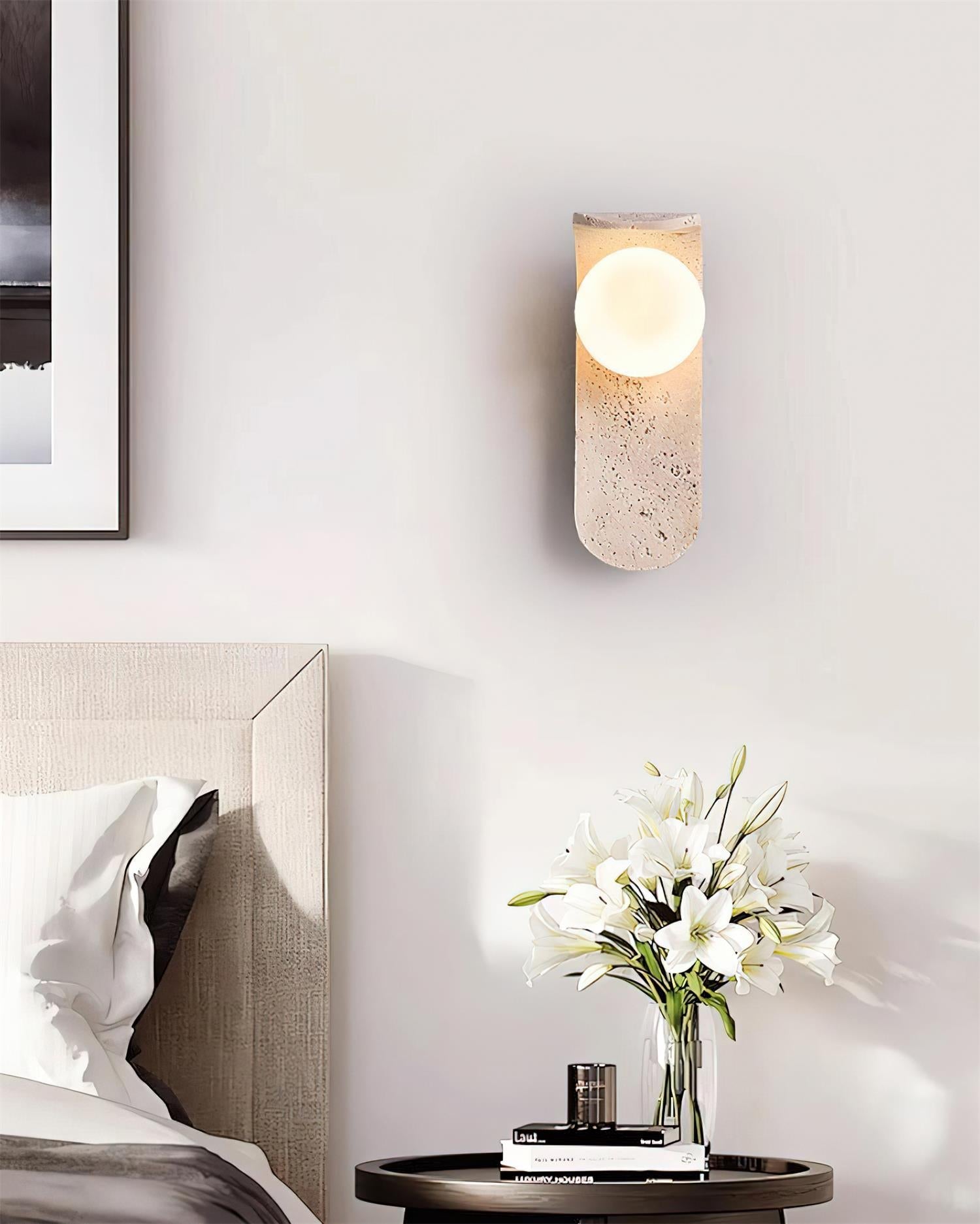 Terra Travertine Wall Lamp - Neutralighting