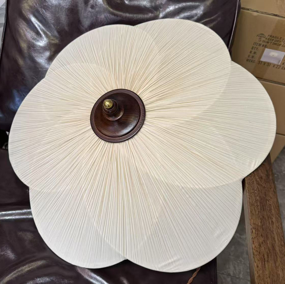 Evola Petal-Inspired Flush Mount Ceiling Light - Neutralighting