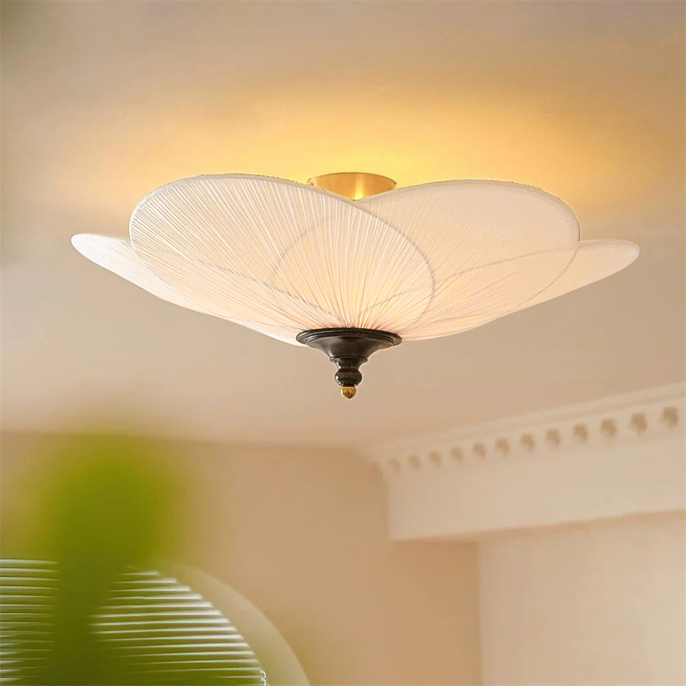 Evola Petal-Inspired Flush Mount Ceiling Light - Neutralighting