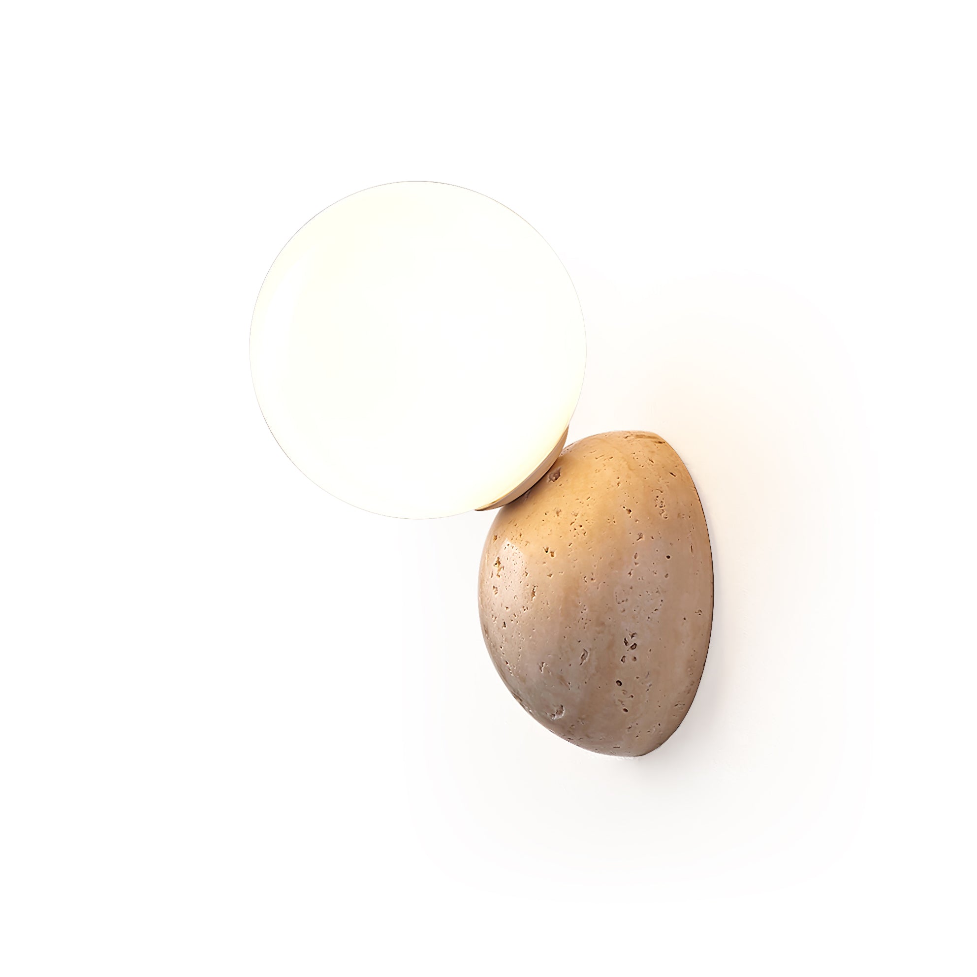 Cethair Travertine Wall Light - Neutralighting