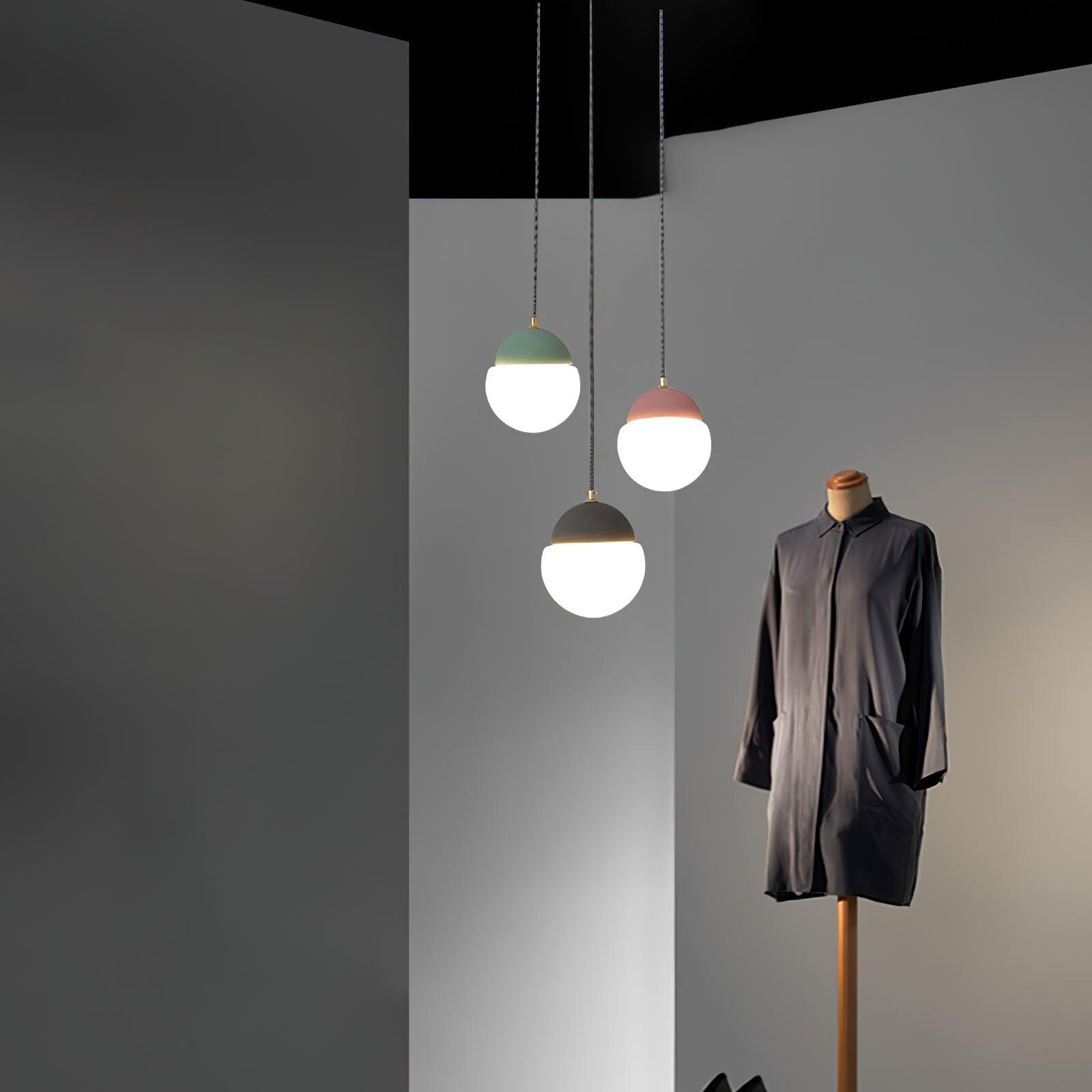 Ilraearis Glass Pendant Light - Neutralighting
