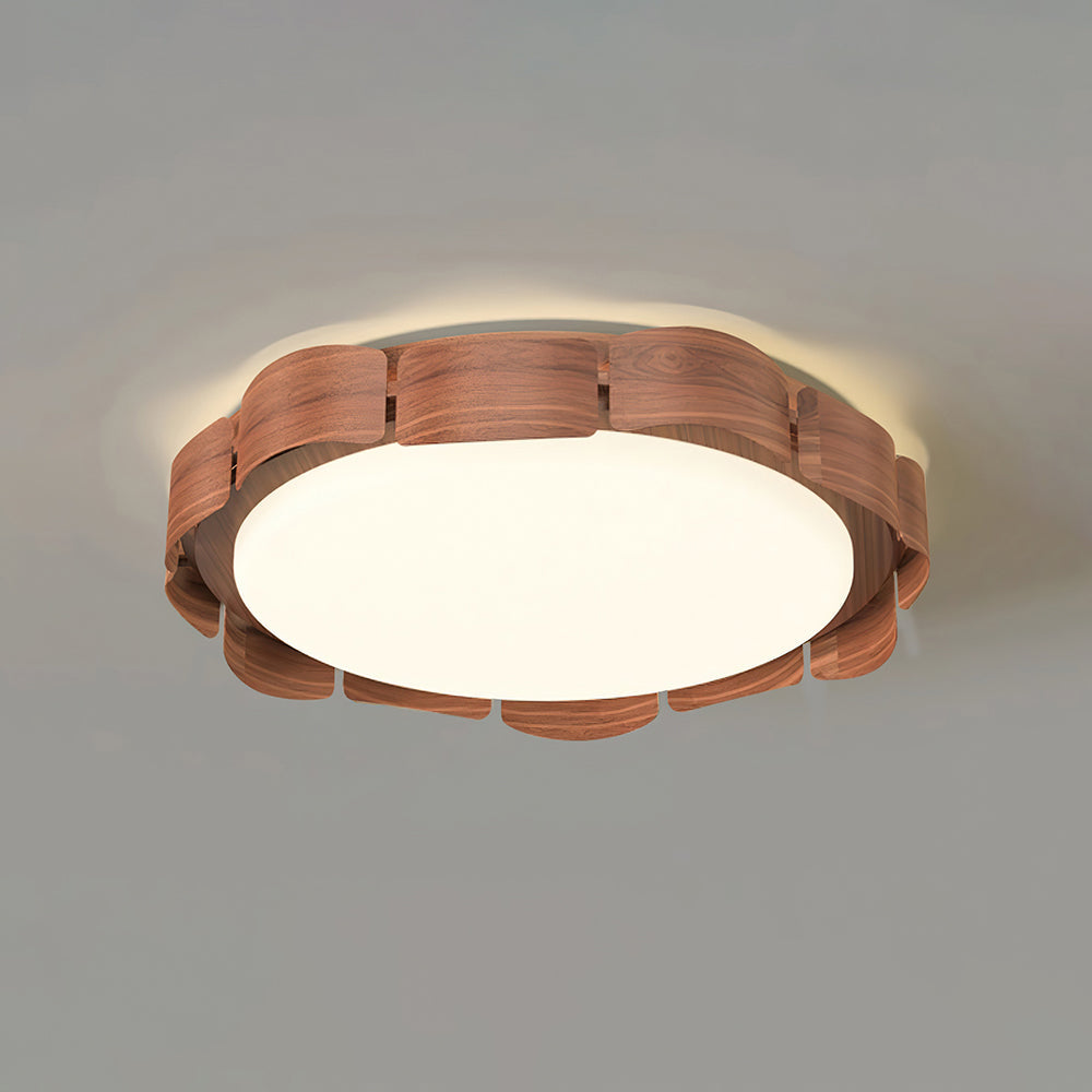 Ardura Walnut LED Ceiling Light - Neutralighting