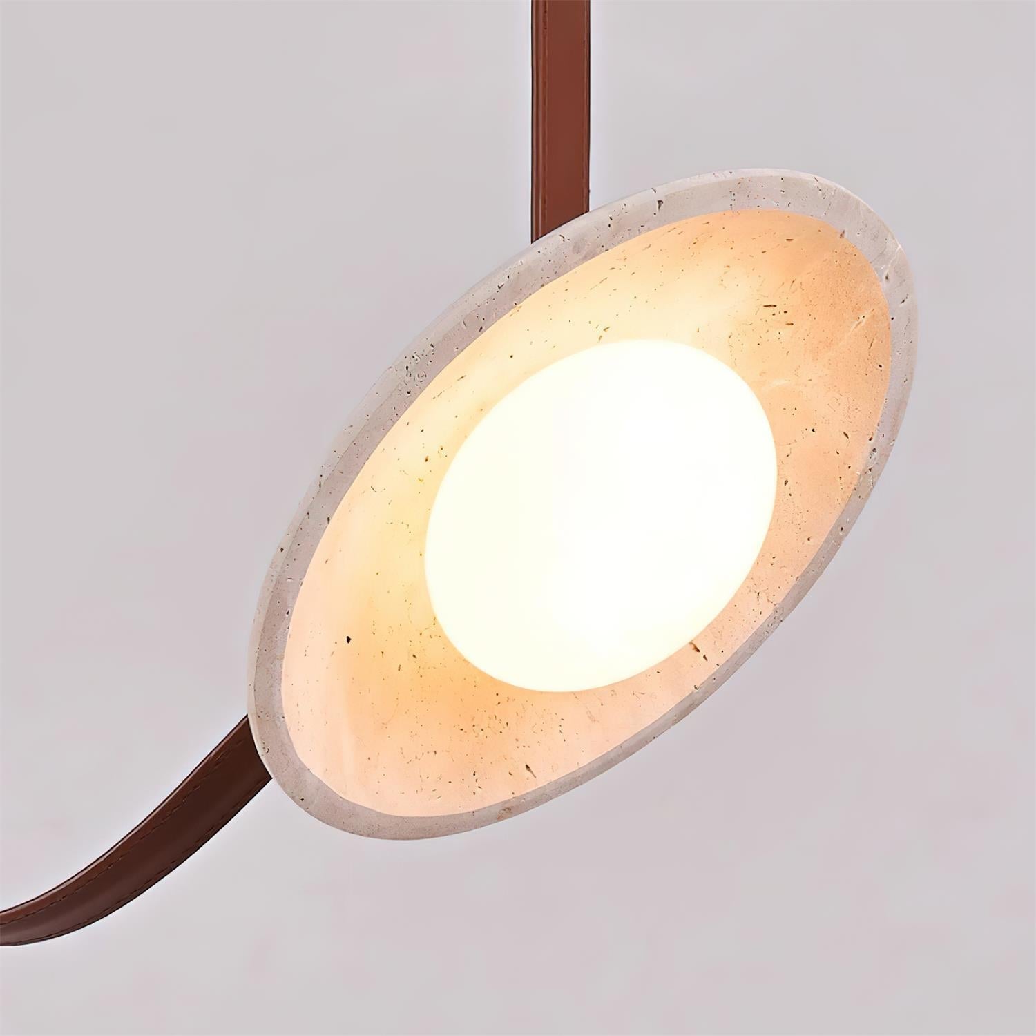 Ritta Chandelier Travertine Multi-Pendant - Neutralighting