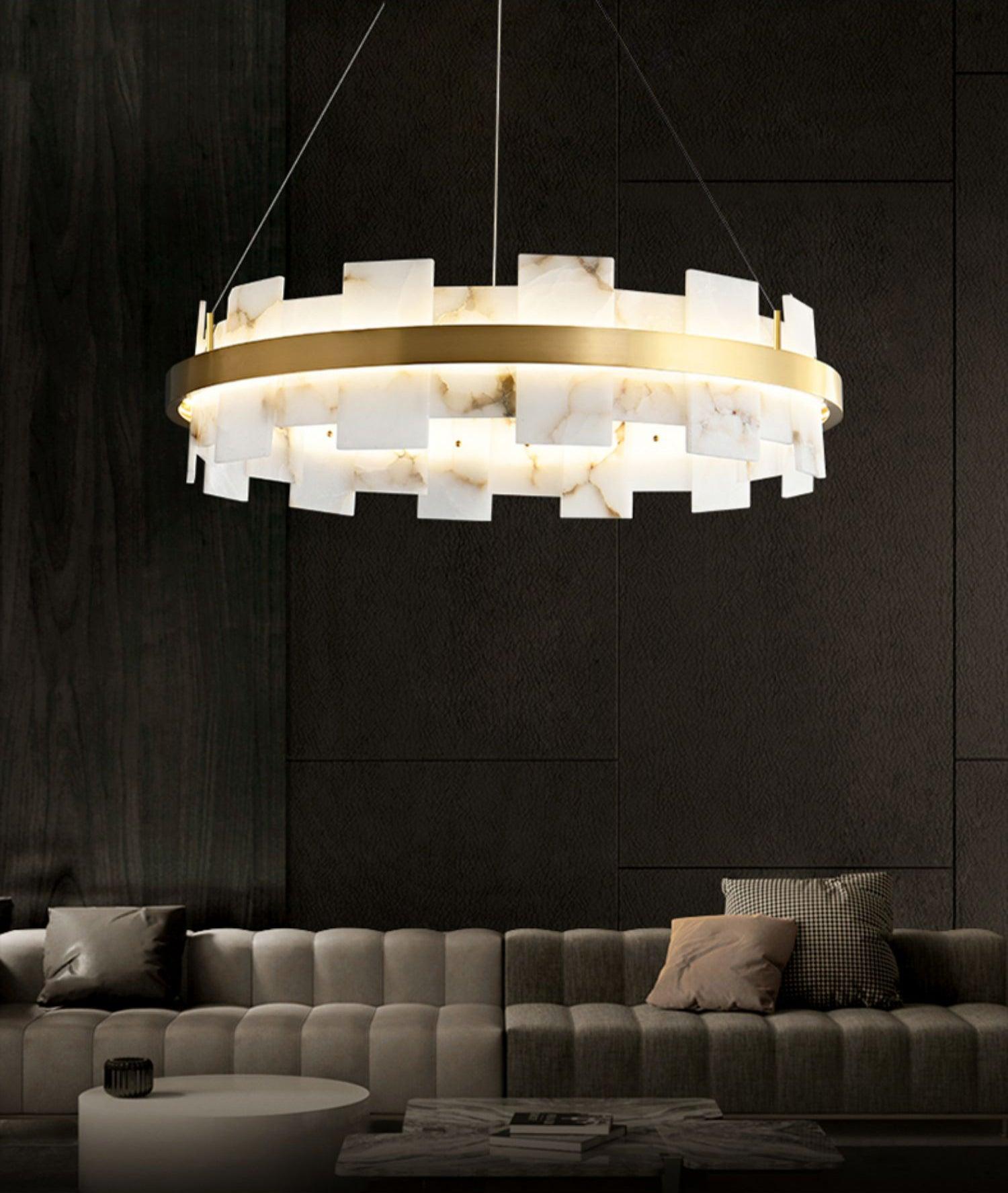 Casolarae Alabaster Chandelier - Neutralighting