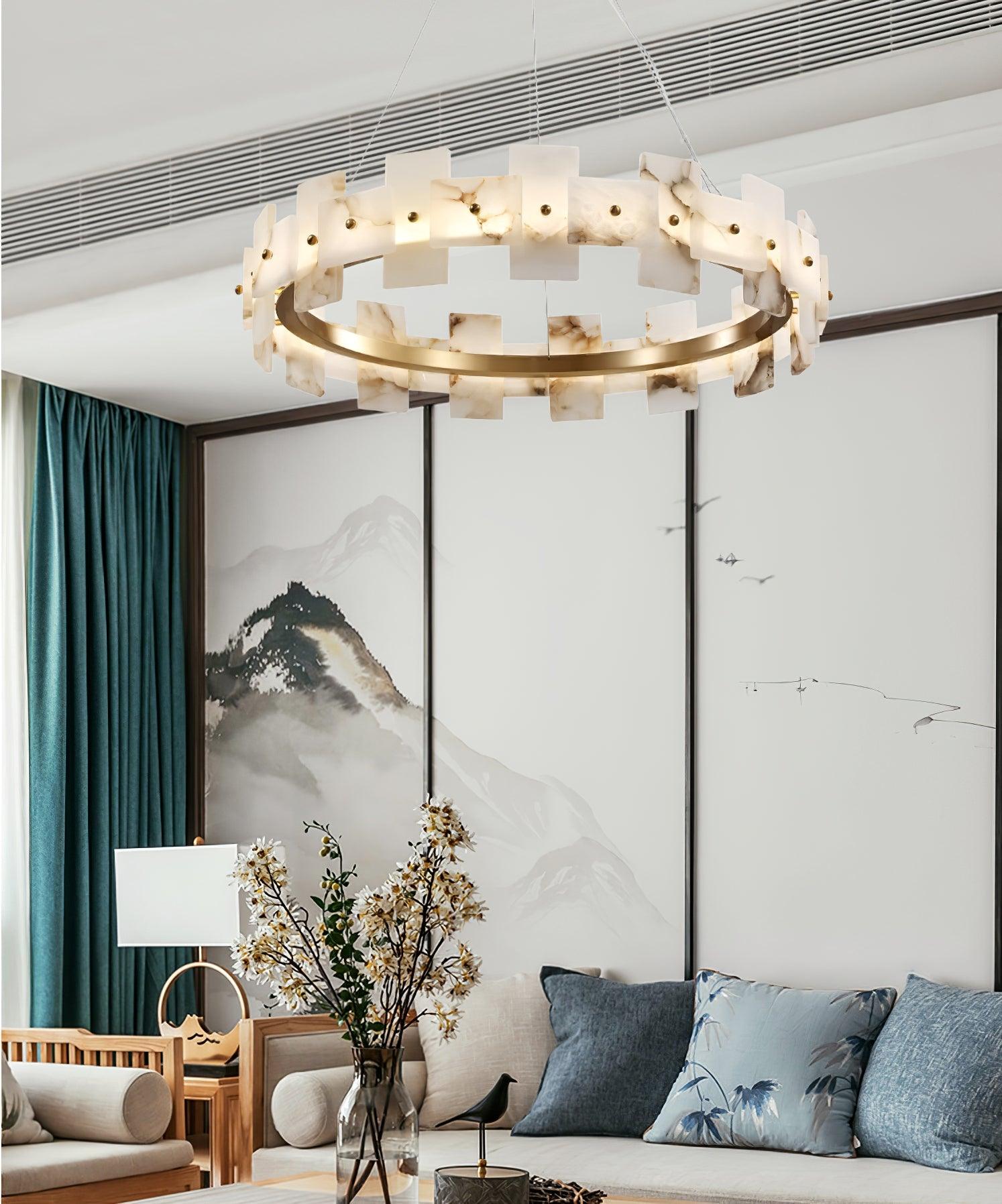 Casolarae Alabaster Chandelier - Neutralighting
